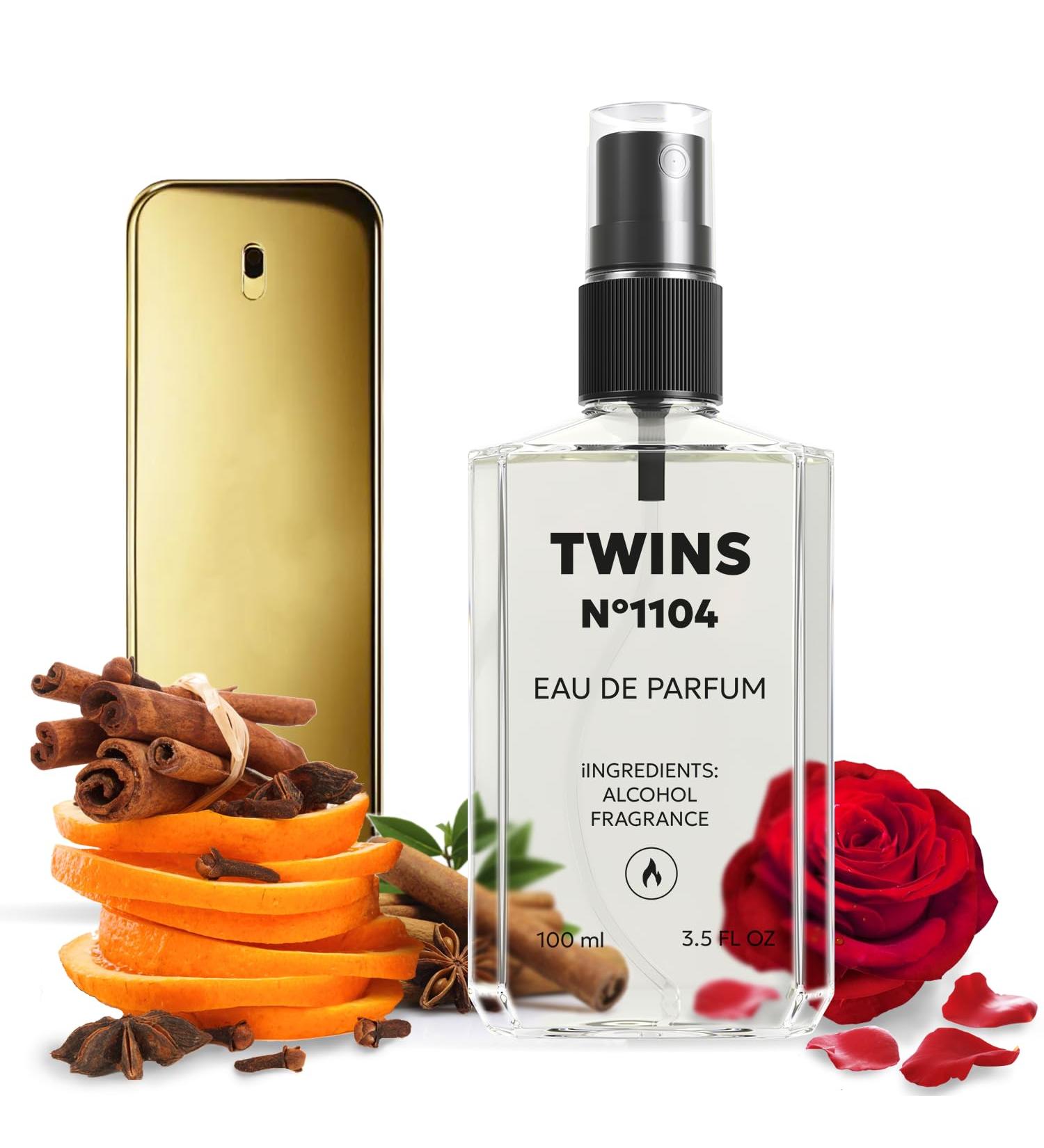 TWINS Impression of 1 Million | Perfume for Men Eau de Parfum | No.1104 | 3.4 Fl Oz / 100 ml Paco Rabanne 1 Million Impression - Buy Online on GoSupps.com