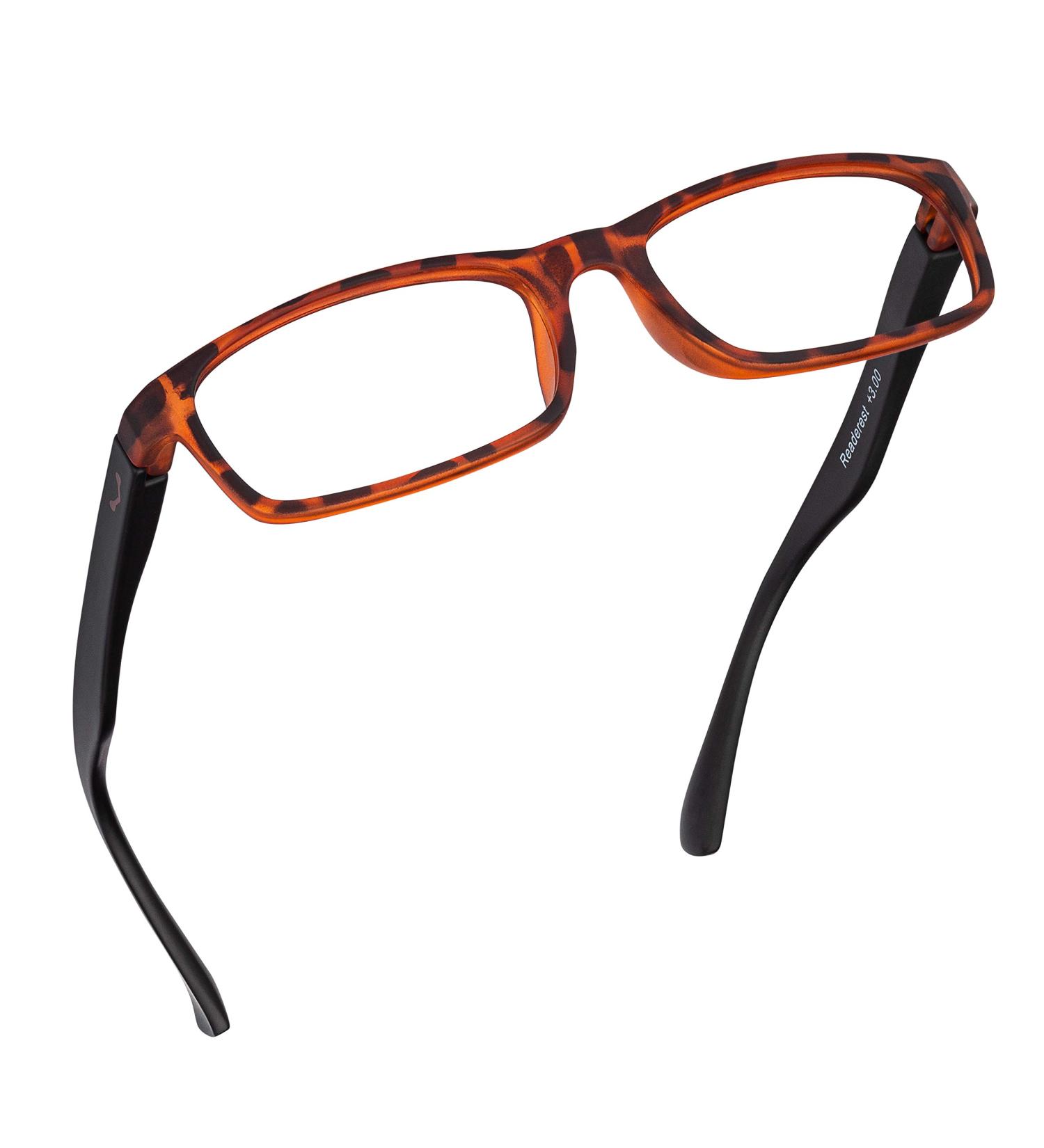 Readerest Blue Light Blocking Reading Glasses - Tortoise/Black 1.75x Magnification - Stylish Computer Glasses for Men & Women Anti Glare & UV Protection - Buy Online on GoSupps.com