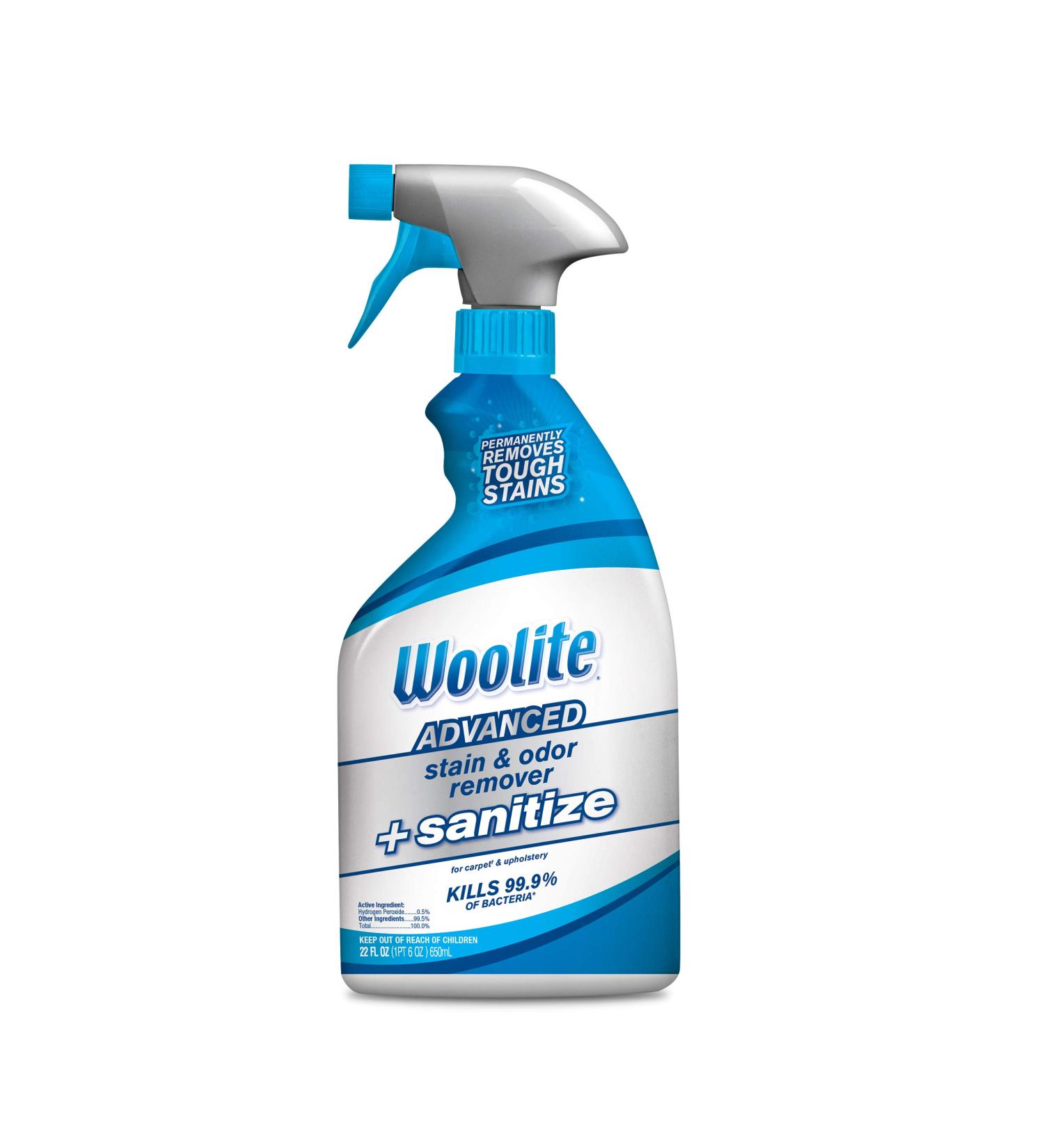 Bissell Woolite Advanced Stain & Odor Remover + Sanitize 22oz - 22 fl oz - Buy Online on GoSupps.com