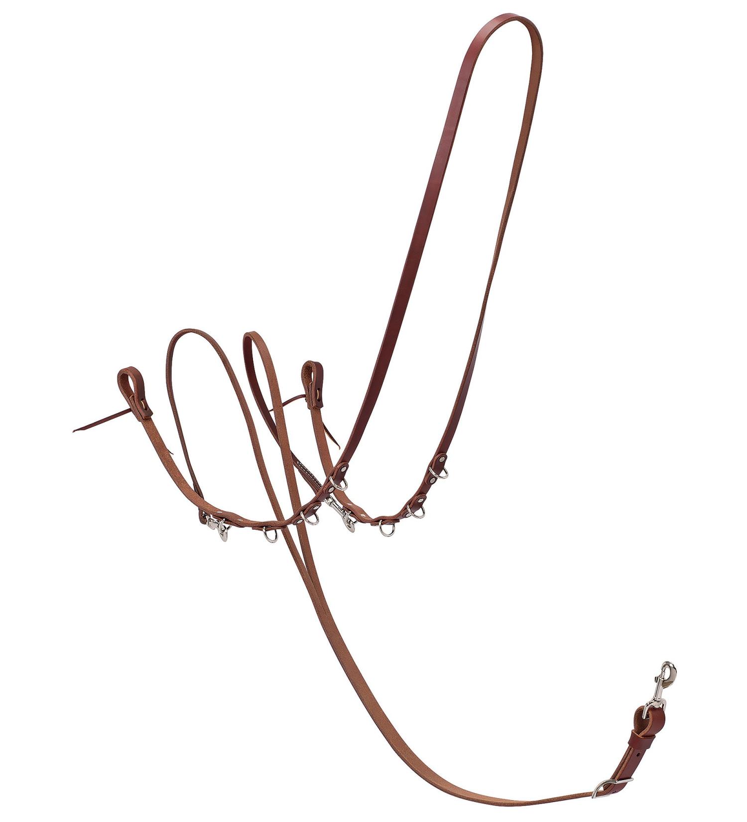 Weaver Leather Working Tack Roper/Barrel Style German Martingale, Golden Chestnut