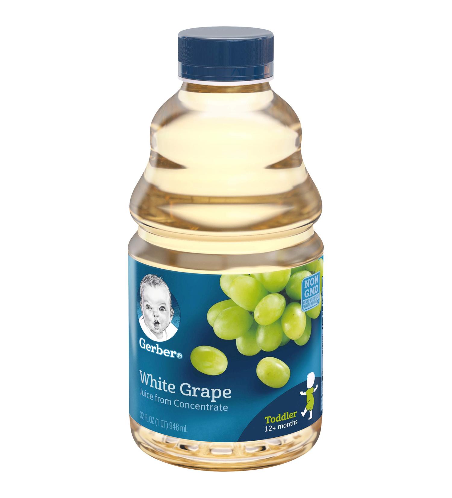 Gerber White Grape Juice 32 fl oz (Pack of 6) - Buy Online at Best Price | Fresh & Natural - Buy Online on GoSupps.com