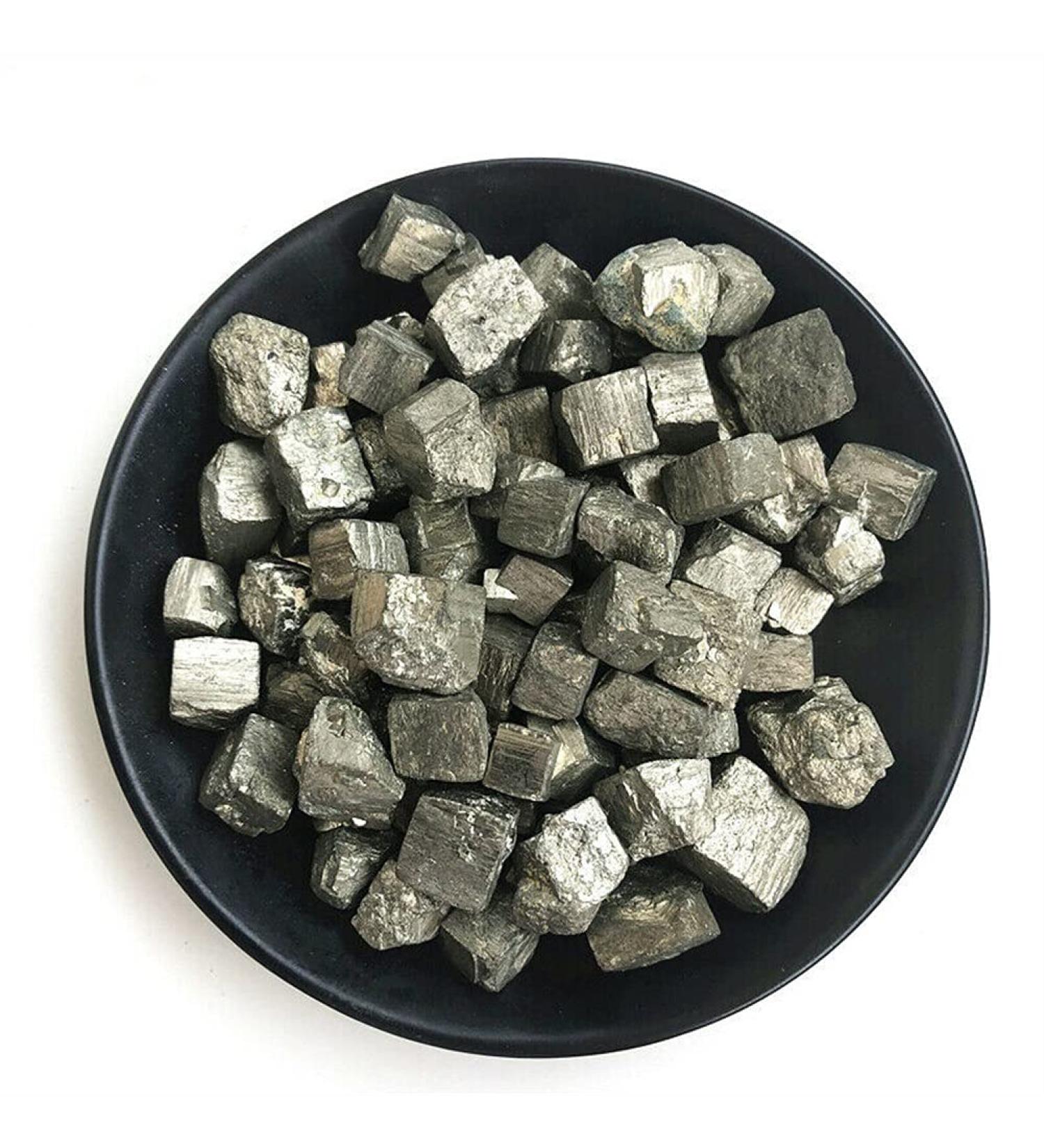 Stone Crafts 100g Natural Iron Pyrite Cubic Crystal Piece Stone Rough Display Specimen Natural Quartz Crystals Stone Crystal Reiki - Buy Online on GoSupps.com