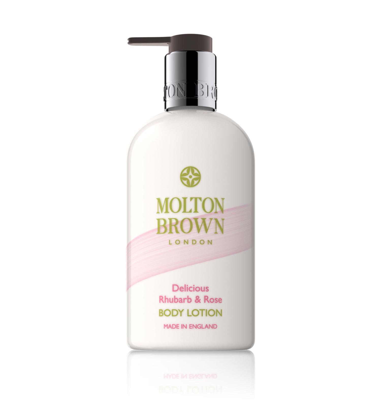 Molton Brown Delicious Rhubarb & Rose Body Lotion 300ml - Buy Online on GoSupps.com