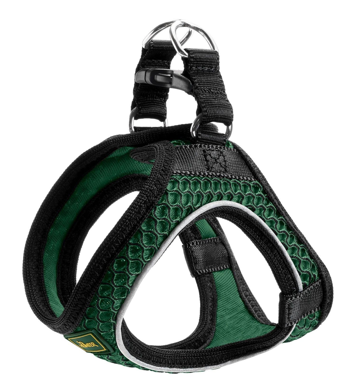 HUNTER Harness Hilo Comfort - Dark Green XXS-XS | Premium Pet Gear for International Shipping - Buy Online on GoSupps.com