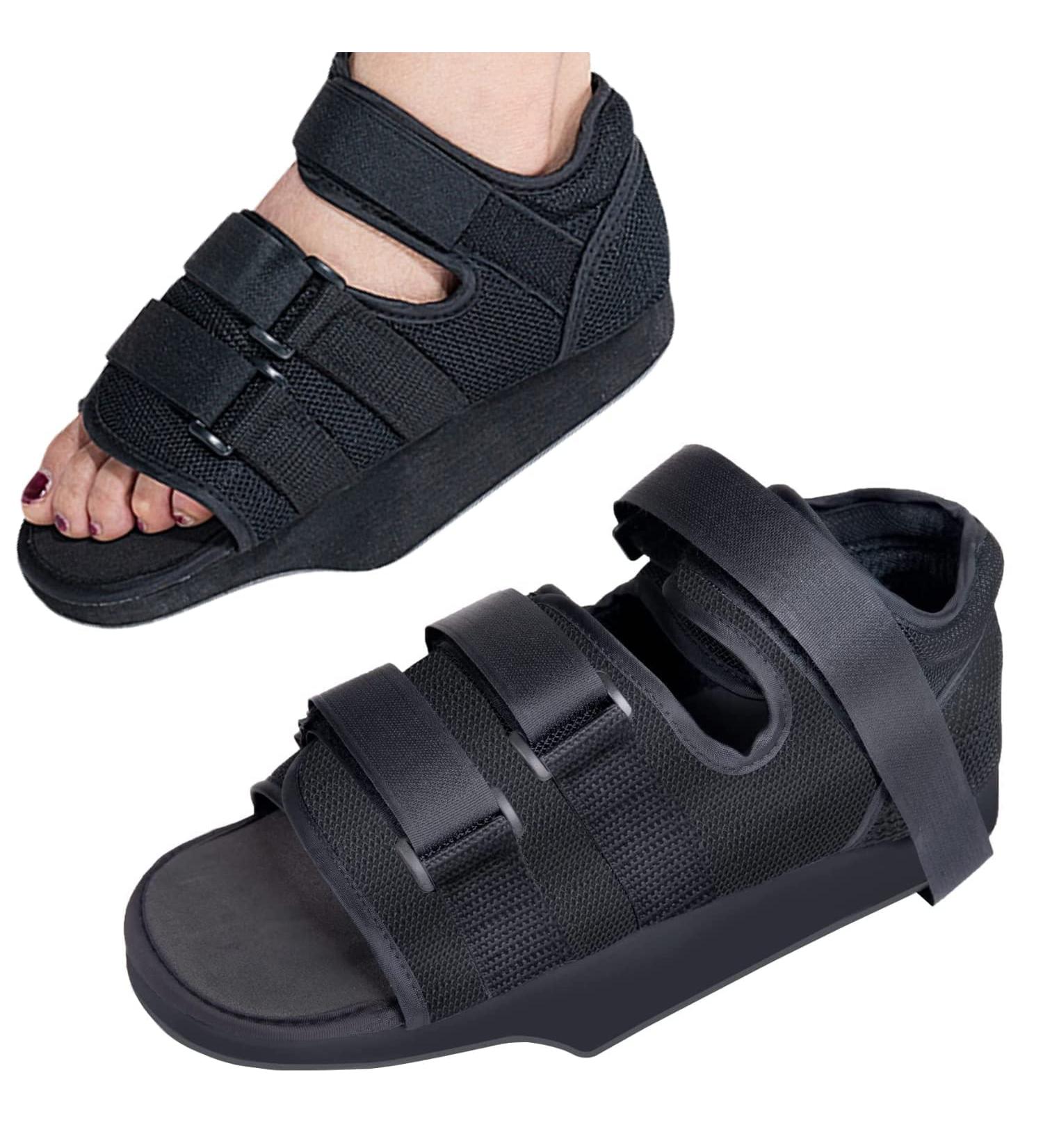 Orthopedic Shoes for Foot Surgery | Adjustable Valley Orthopedic Post-Surgical Shoes Size L (42-44) - Buy Online on GoSupps.com