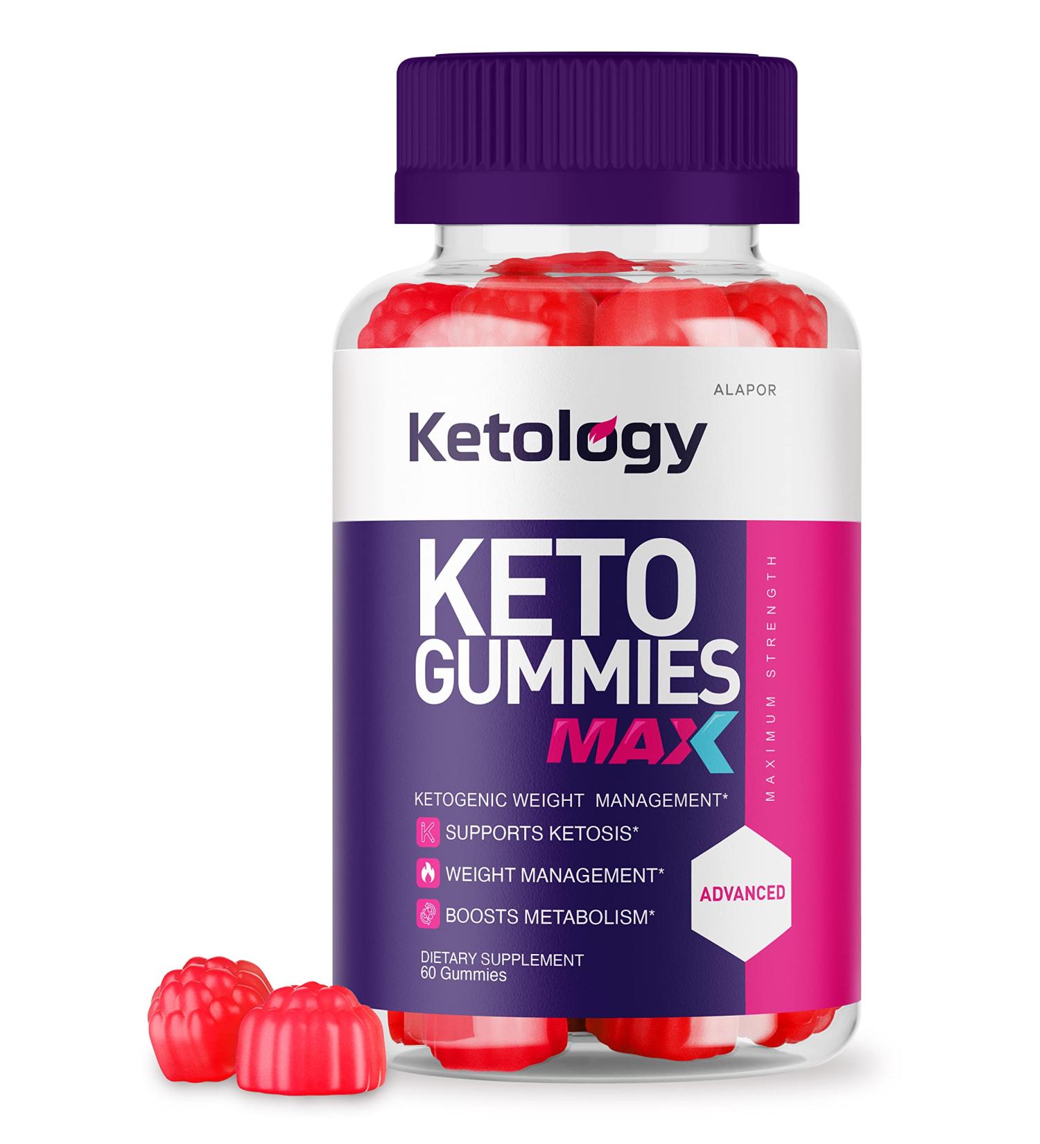 Ketology Keto Max ACV Gummies - Advanced Apple Cider Vinegar Gummies for 30 Days Supply - Buy Online on GoSupps.com