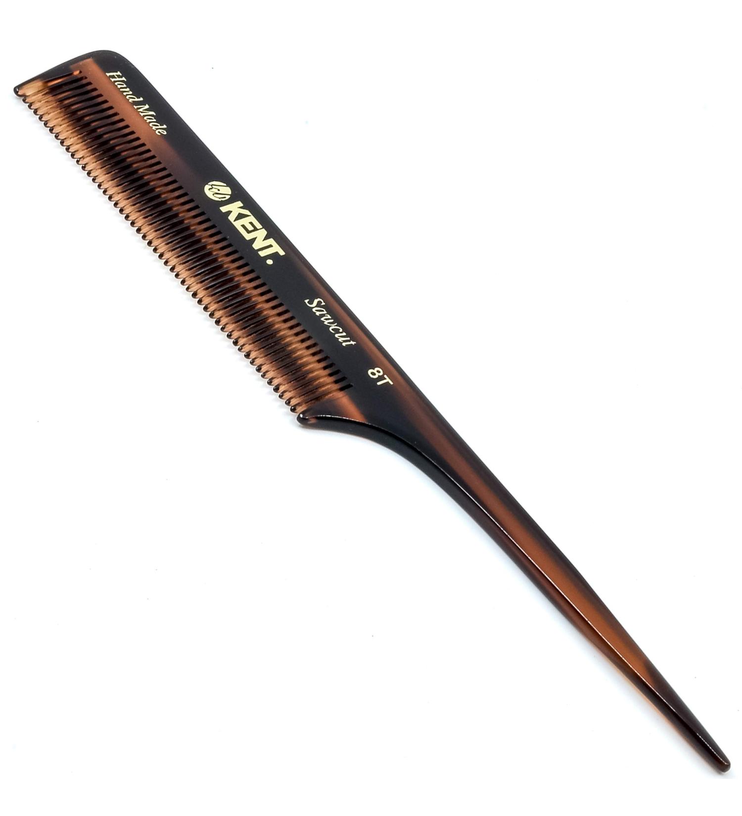 Kent 8T Rattail Comb for Hair Care and Styling - Fine Tooth Parting Comb for Men and Women - Pack of 1 - Buy Online on GoSupps.com