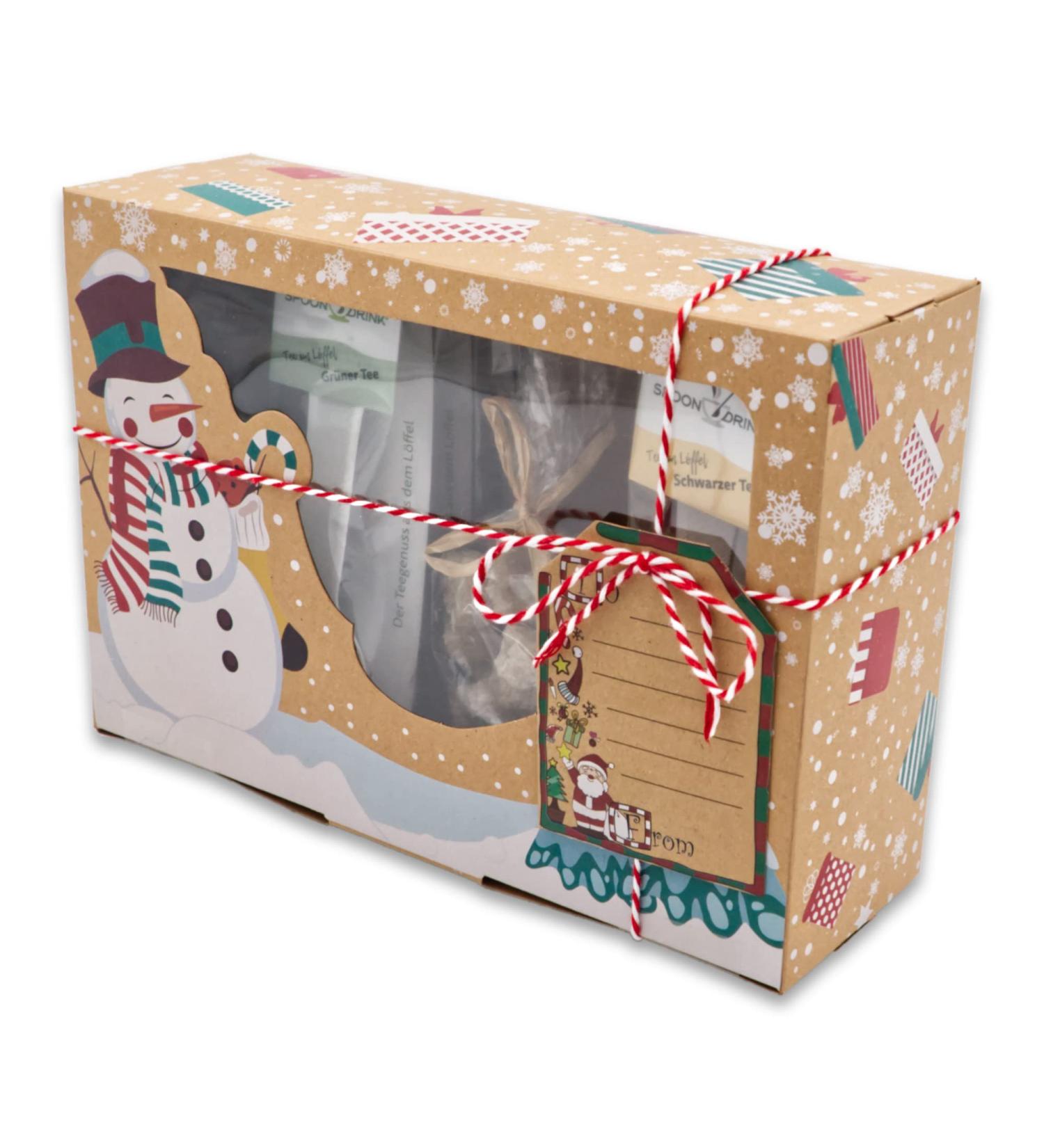 Spoondrink Tea Gift Set for Christmas | Perfect Gift for Tea Lovers | Unique Tea in a Spoon Gift Box - Buy Online on GoSupps.com