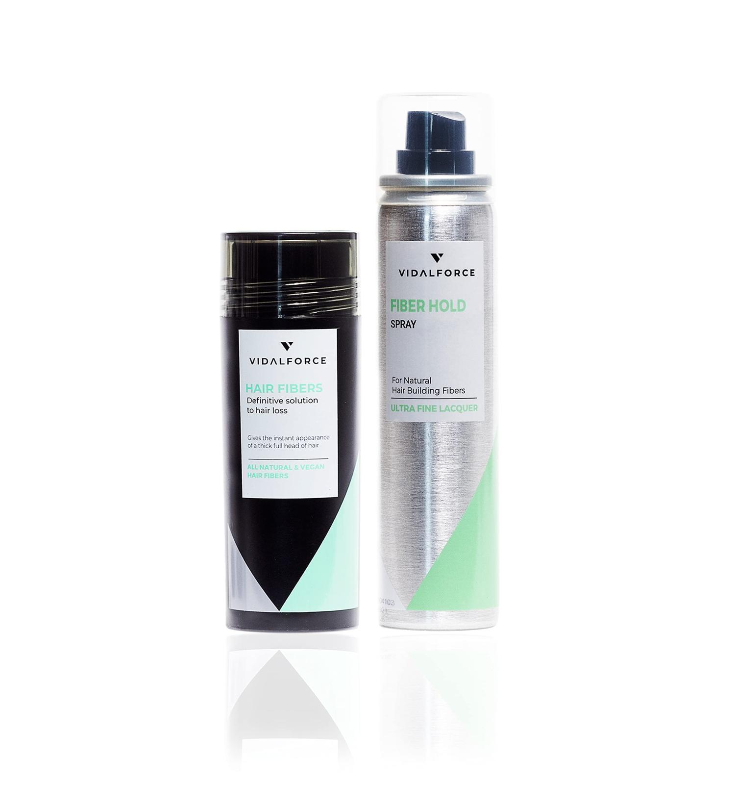 Hair Loss Concealer I Light Grey (Fixing + Fibers) I - Buy Online on GoSupps.com