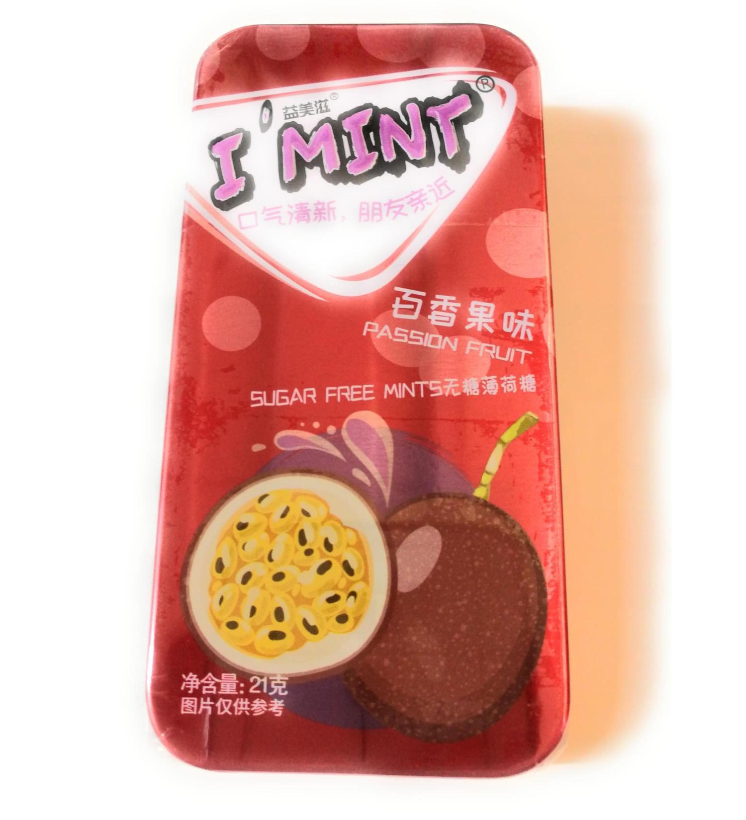 I'MINT SUGAR FREE MINT PASSION FRUIT FLAVOUR 21g ( )  - Buy Online on GoSupps.com