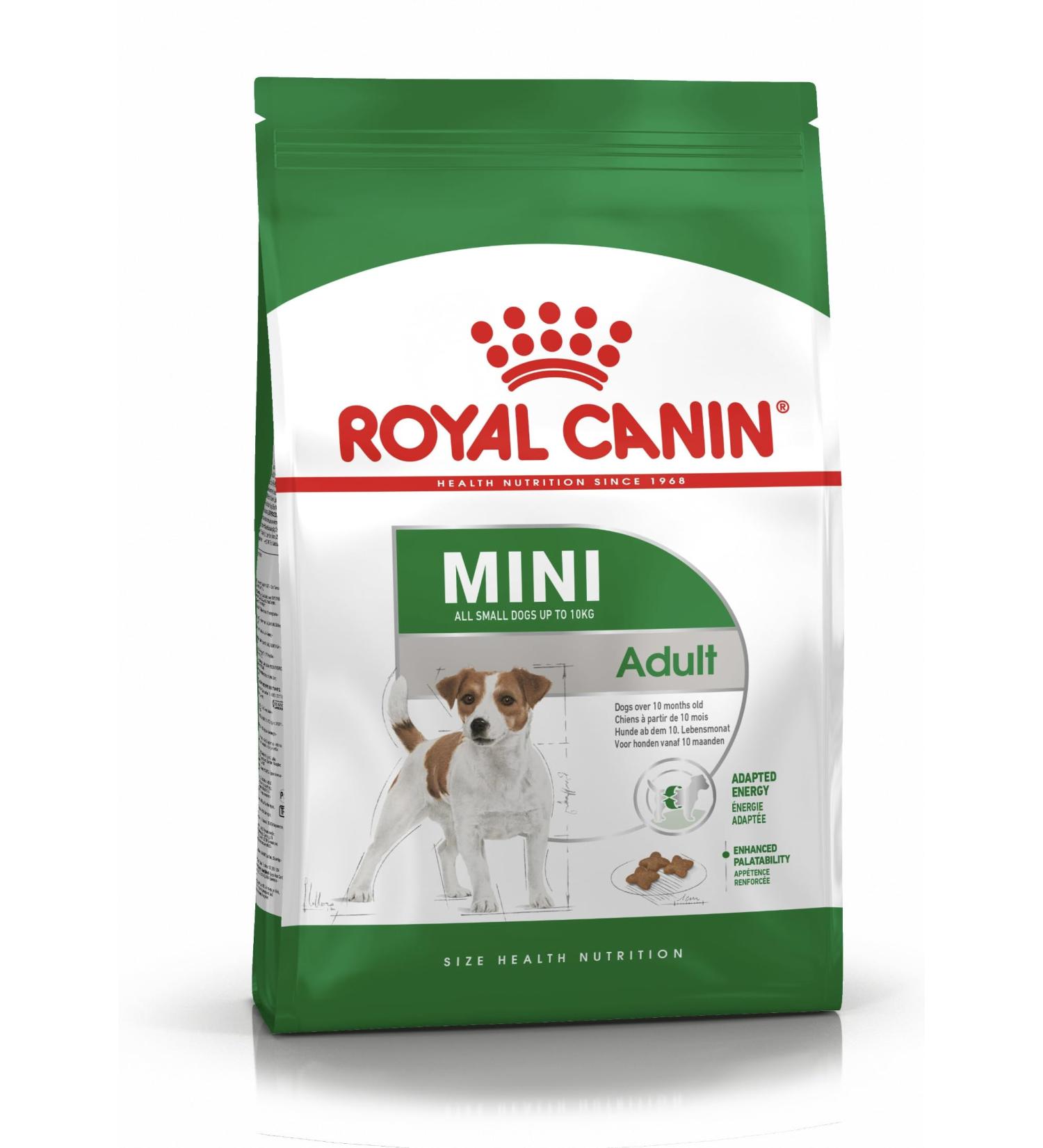 ROYAL CANIN 8kg Mini Adult Dry Dog Food - Buy Online on GoSupps.com