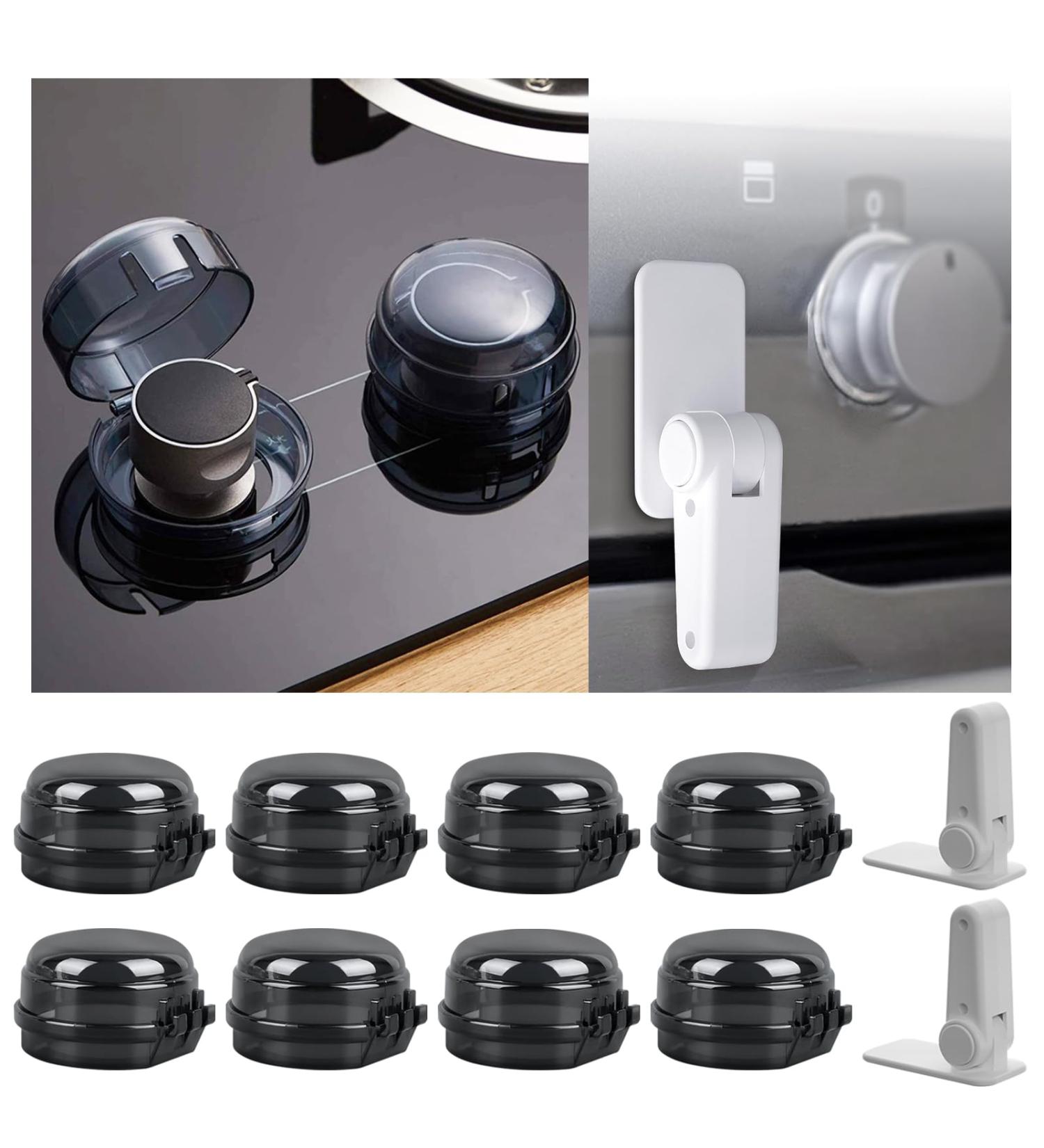 Herd Protection for Children - 10-Piece Oven Safety Kit | Childproof Oven & Cooker Knob Fuse - Buy Online on GoSupps.com