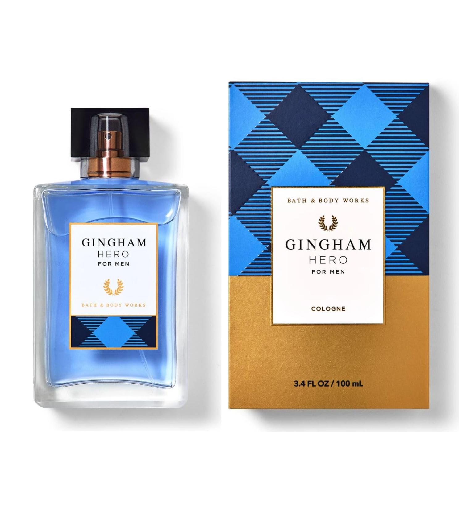 Bath and Body Gingham Hero Cologne for Men | 3.4 Fl Oz - Buy Online on GoSupps.com