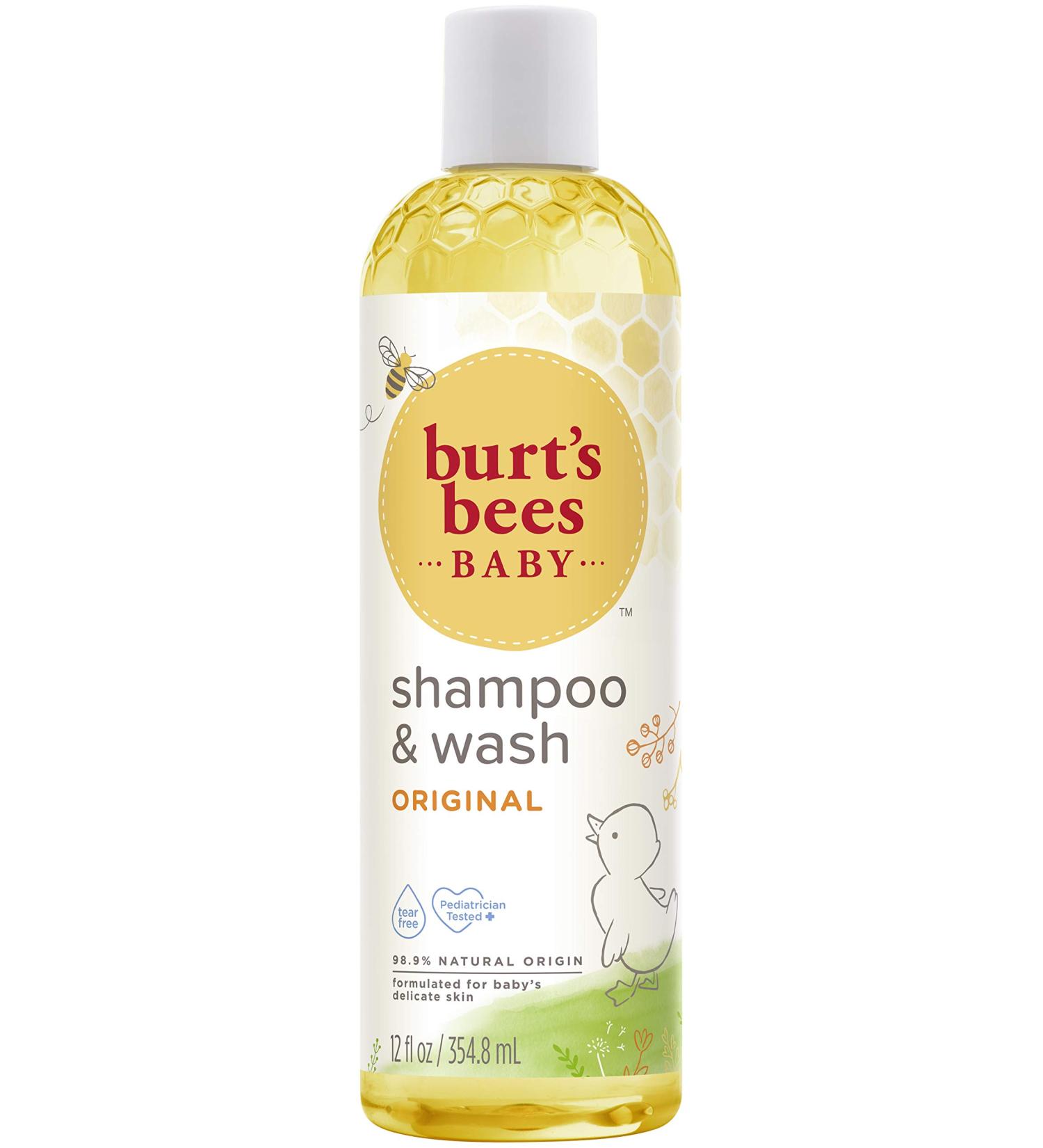 Burt's Bees Baby Shampoo & Wash - Original Tear Free Baby Soap | 12 oz Bottle - Buy Online on GoSupps.com