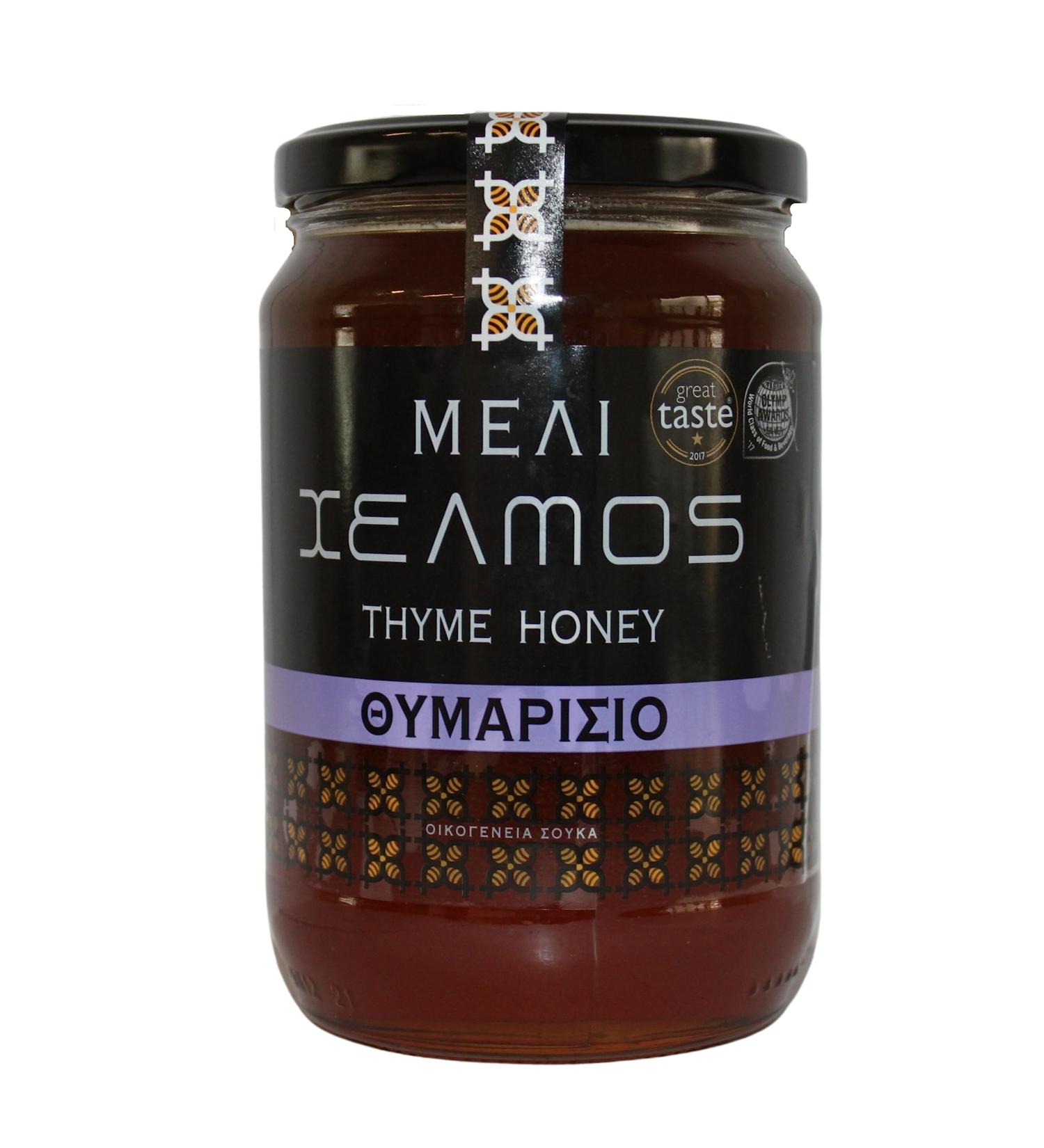 Buy HELMOS Greek Thyme Honey 950g - Premium Raw Honey for Health Benefits - International Shipping Available - Buy Online on GoSupps.com