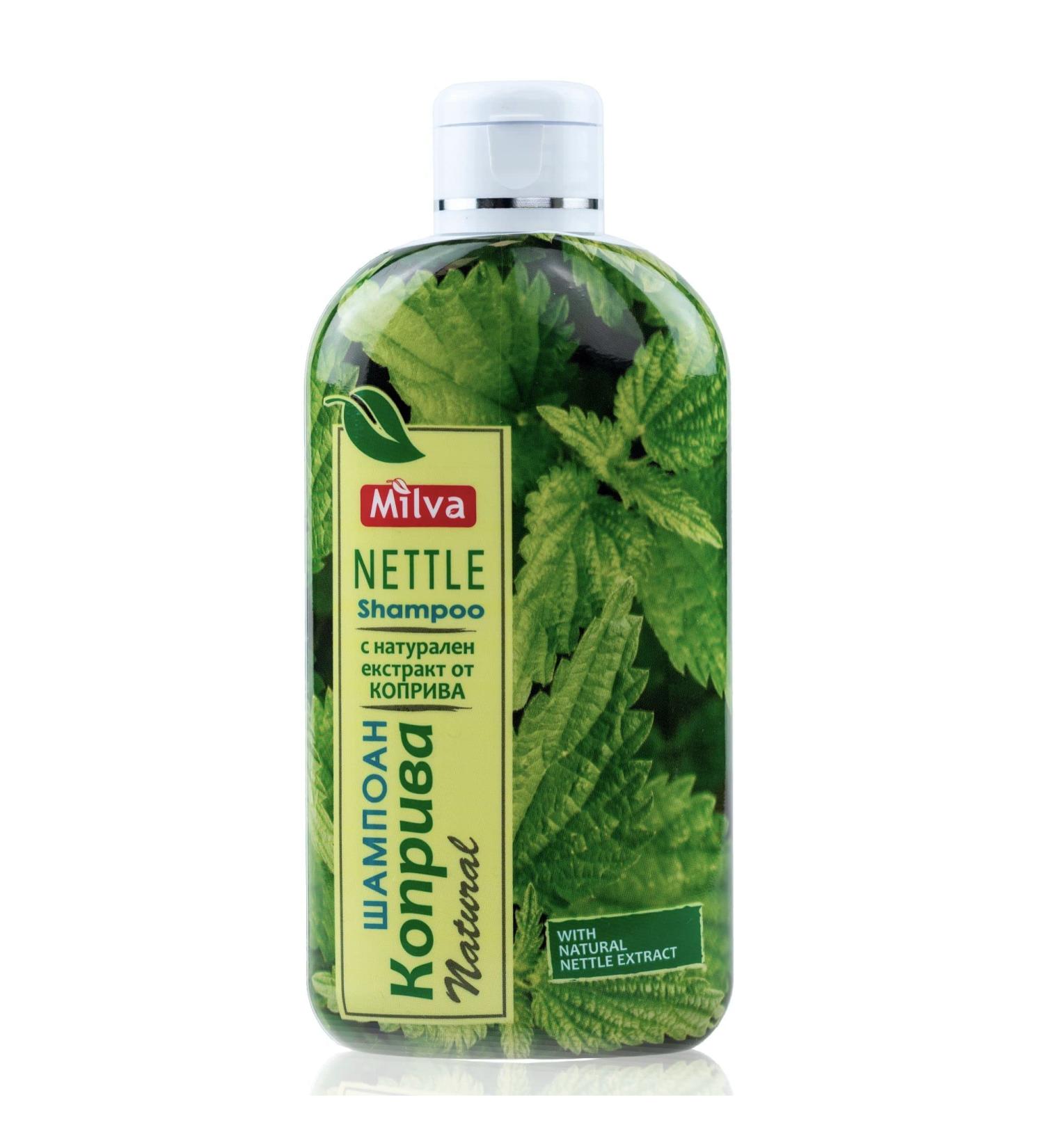 Nettle Shampoo for Healthy Hair - Regulates Sebum Reduces Dandruff & Soothes Scalp Irritation - 200ml | International Shipping Available - Buy Online on GoSupps.com