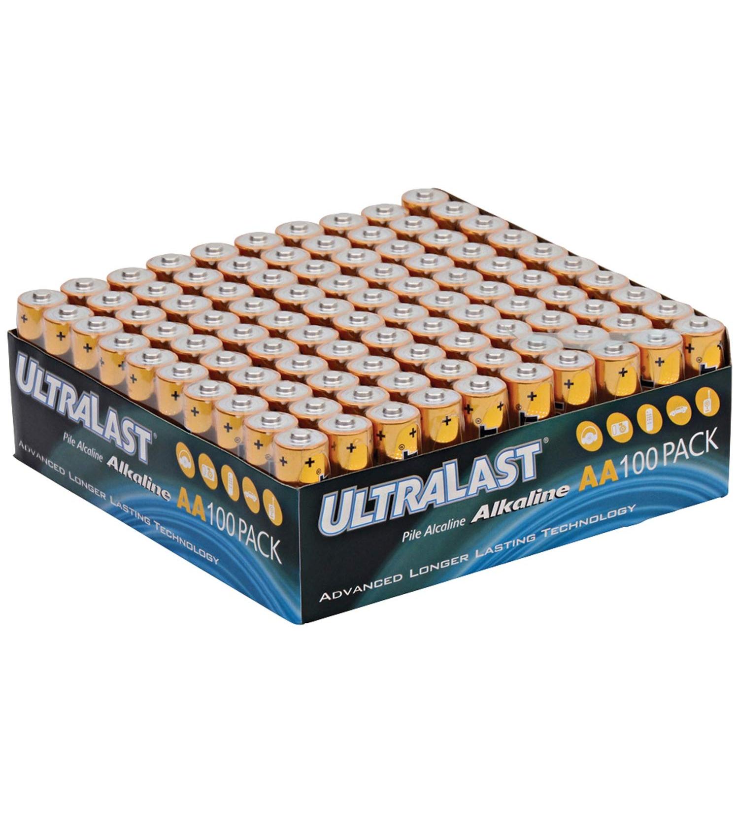Inc - Nabc Ultralast Ula100aab Aa Size General Purpose Battery - Alkaline - 1.5V Dc Product Category: Power Equipment/Batteries