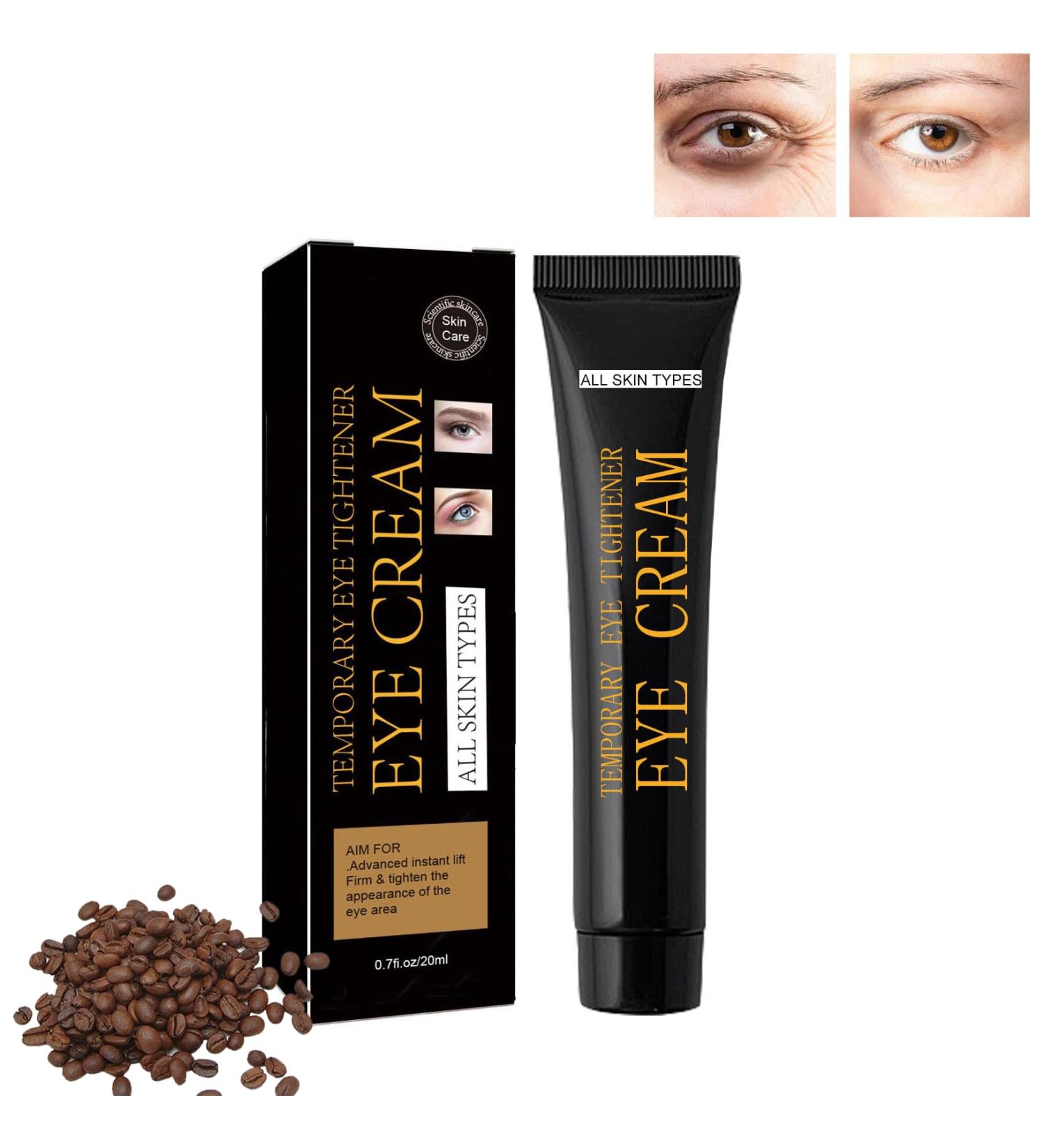 Firming Eye Cream Anti Wrinkle Eye Cream Firming Cream Temporary Skin Tightener Eye Cream with Retinol Vitamin A and Caffeine For Anti-Puffiness Under the Eyes Eye Cream Anti Dark Circles and Wrinkles (1pc) - Buy Online on GoSupps.com