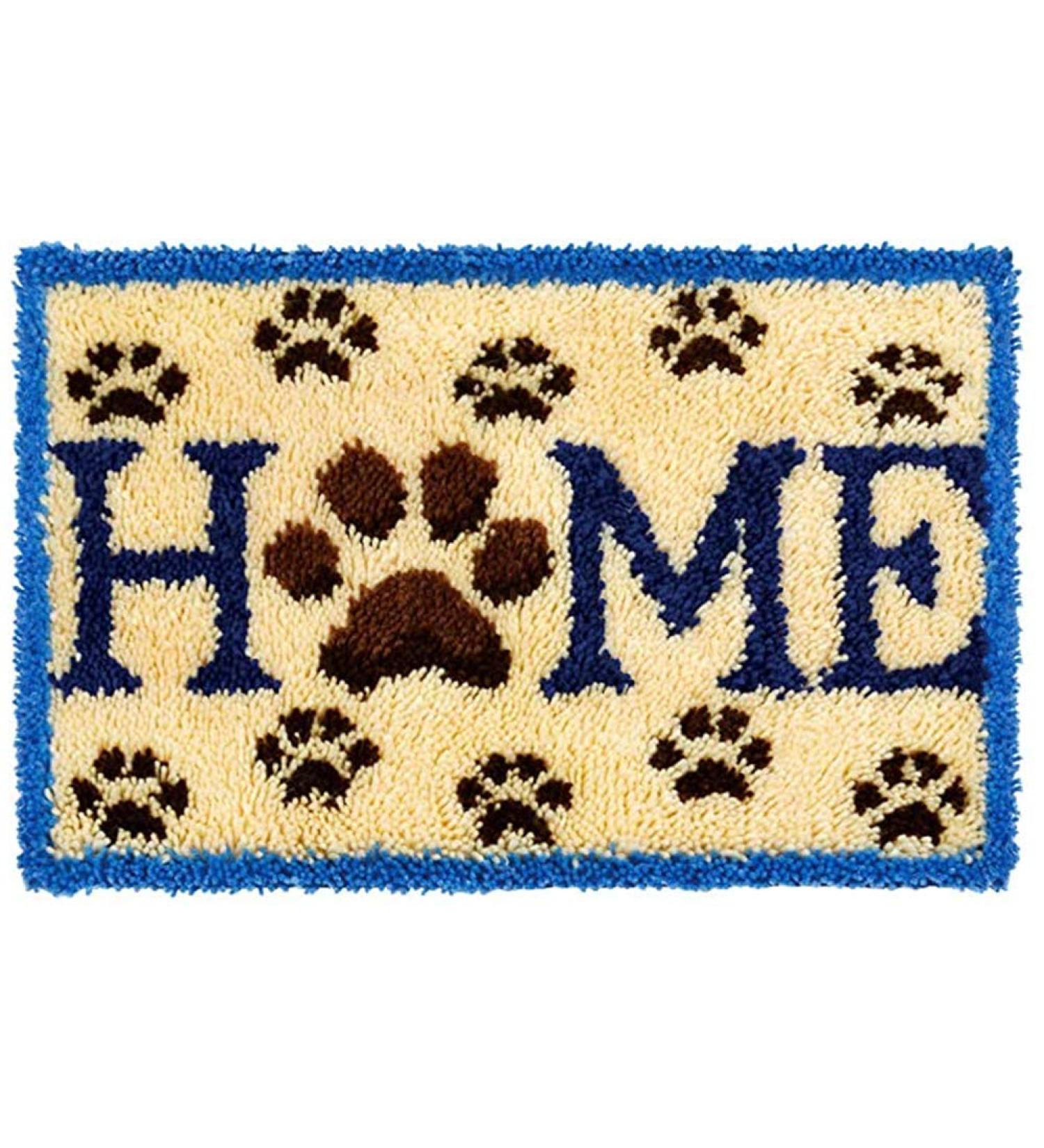 Christmas Decor 3D Latch Hook Kit - DIY Handmade Rug Cushion Tapestry Cross Stitch - Buy Online on GoSupps.com