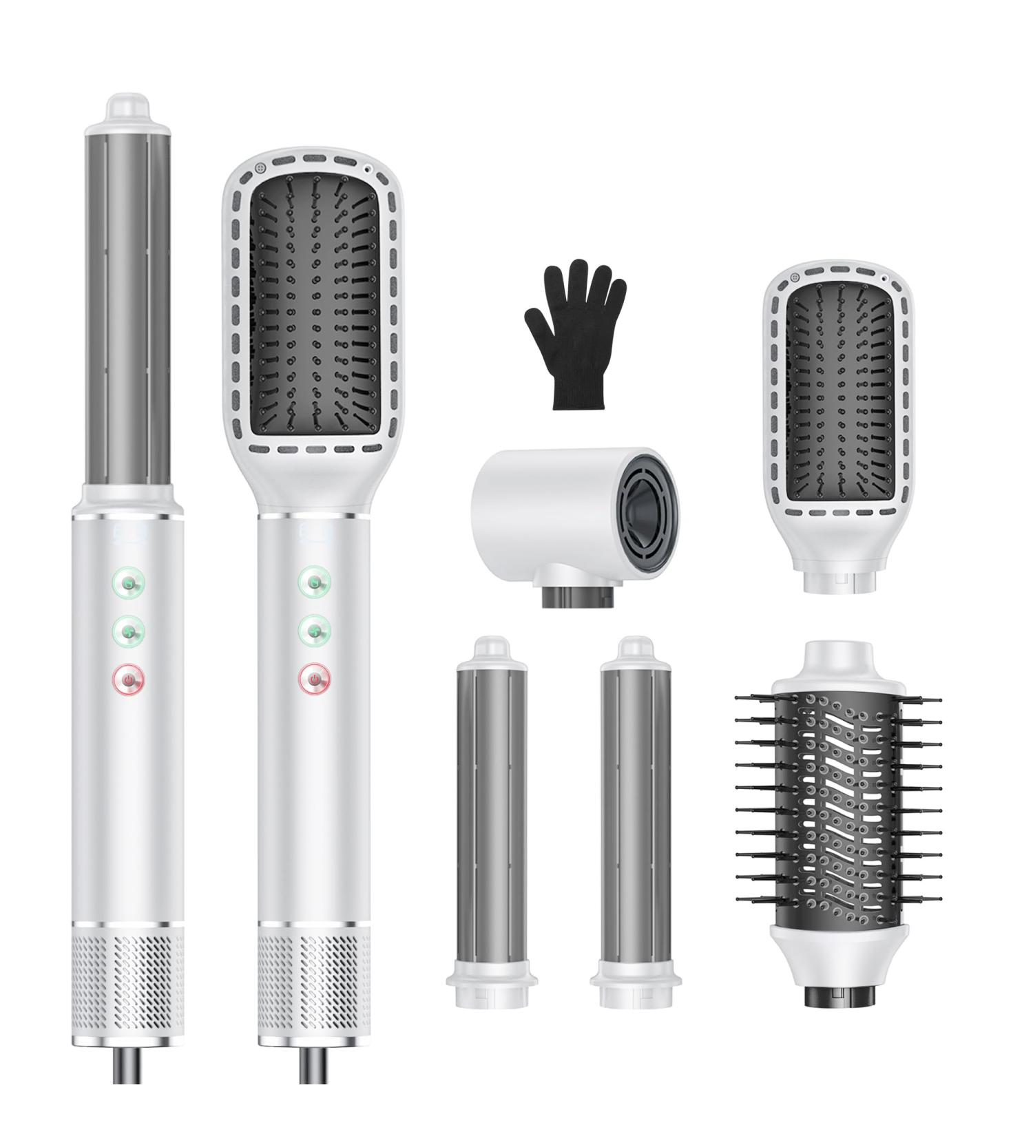 5 in 1 Airstyler - High-Speed Hair Dryer & Styler Ionic Curling Brush Quiet & Lightweight - Buy Online on GoSupps.com
