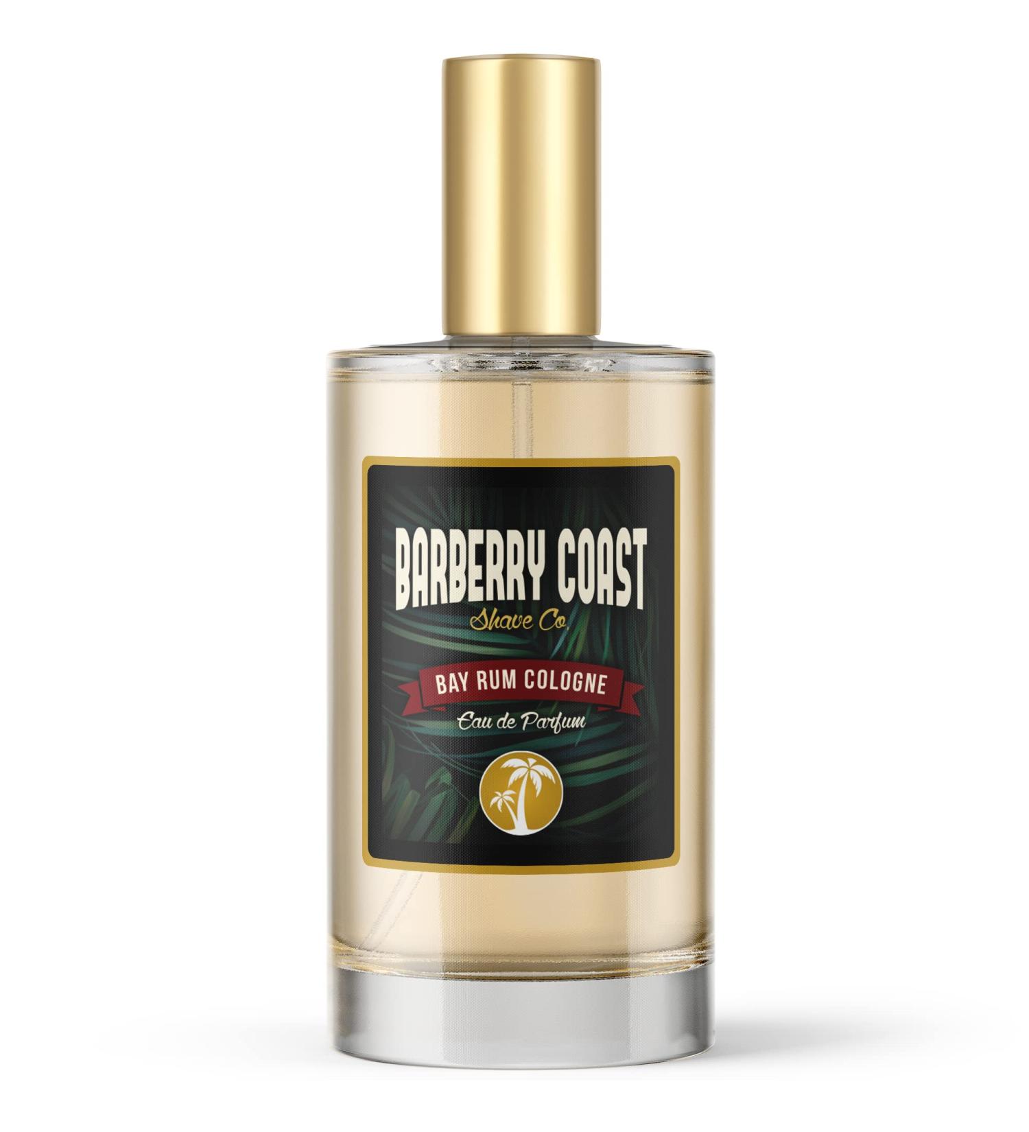Bay Rum Eau de Parfum EdP Cologne for men by Barberry Coast - Crafted with Authentic Bay Oils from Dominica in the Caribbean Islands - Natural and Pure Ingredients