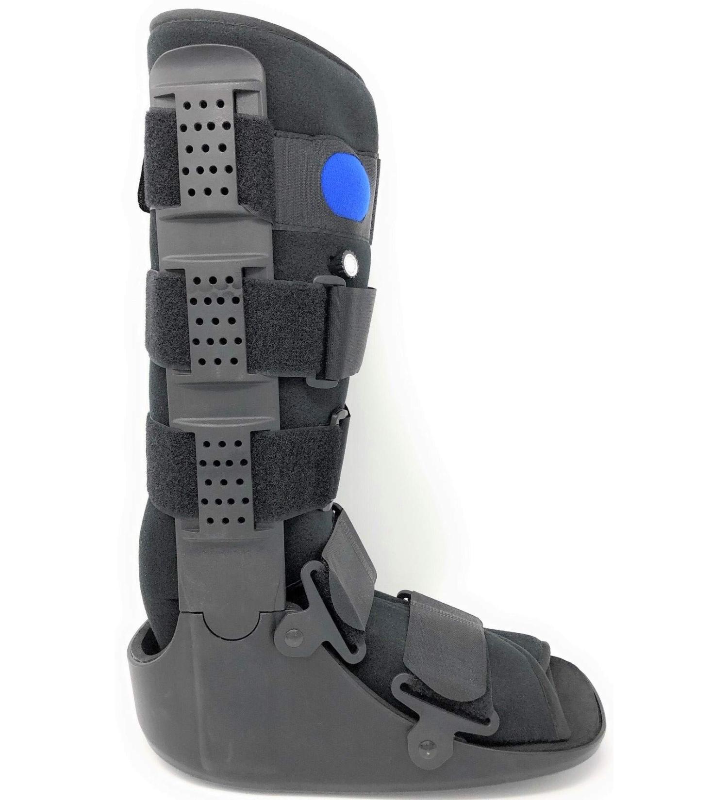 X-Small High Top Low Profile Air Pump CAM Medical Orthopedic Walker Boot - Black (Men's Up to Size 4, Women's Up to Size 5.5) - Buy Online on GoSupps.com