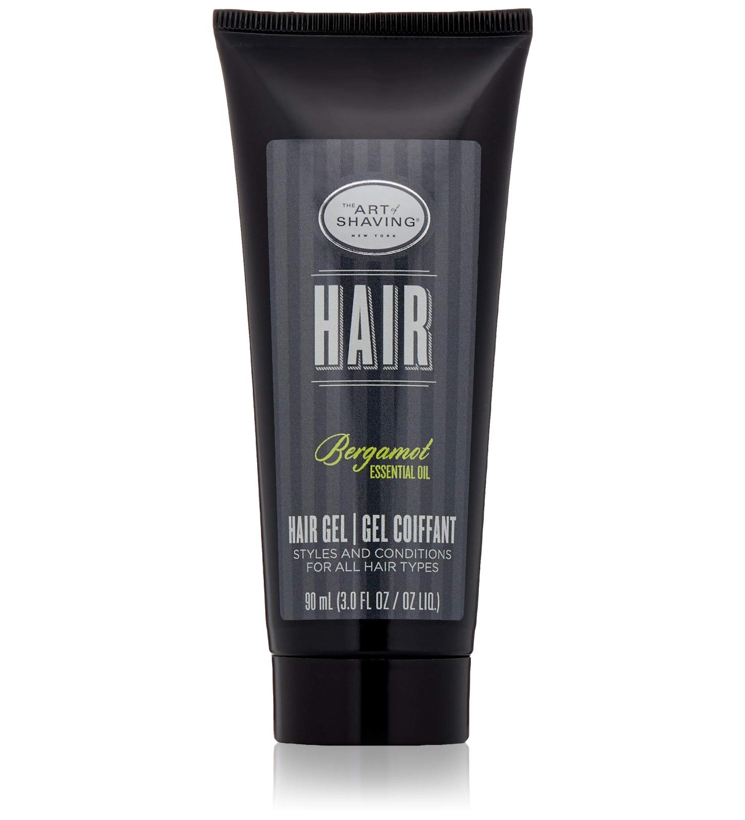 The Art of Shaving Men's Hair Gel - Styles, Conditions, and Nourishes Hair - Bergamot & Neroli - 3 Ounce - Buy Online on GoSupps.com