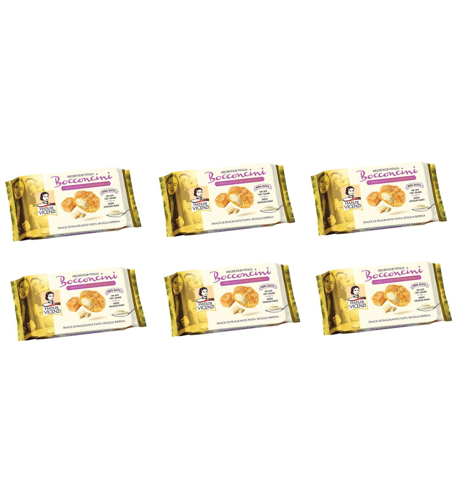 Matilde Vicenzi Matilde Vicenzi Millefoglie d'Italia Bocconcini with Milk Cream and White Chocolate Baking with Milk Cream and White Chocolate 100 g