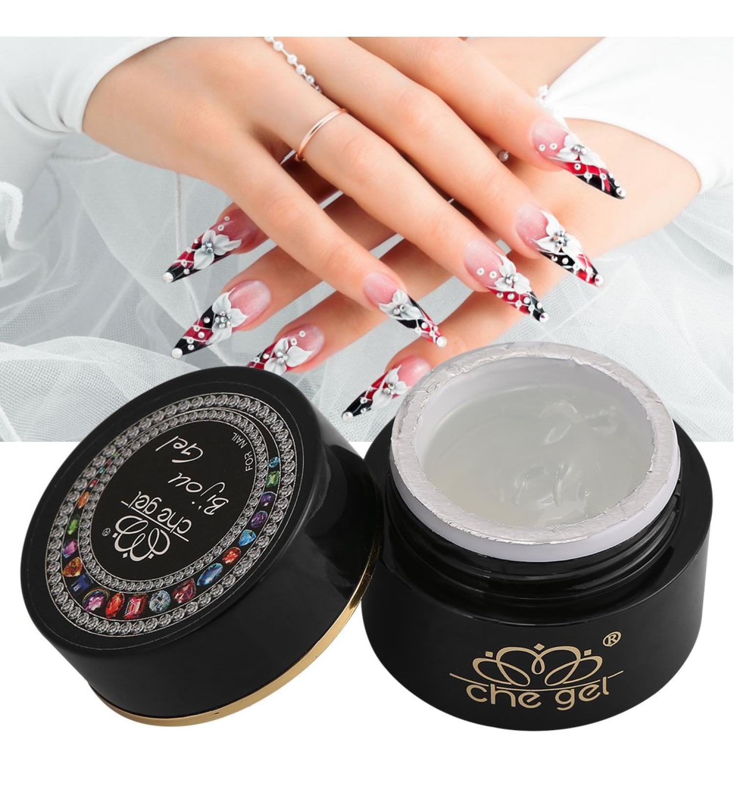 Premium Nail Art Glue & Adhesives for Professional Nail Extensions | Clear Gel Resin for Glitter & Gemstone Decoration - Buy Online on GoSupps.com