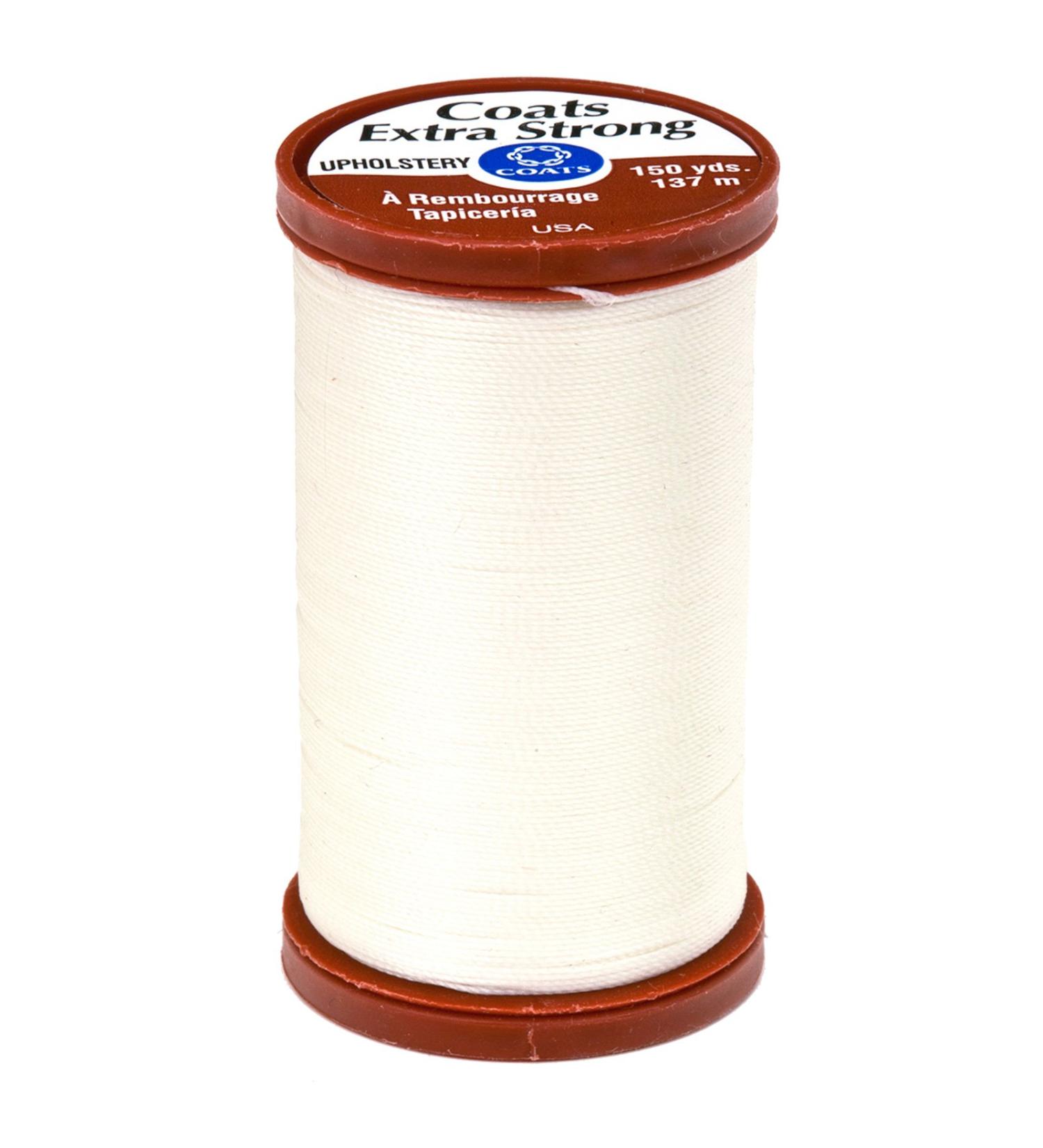 Coats & Clark Upholstery Thread - 150 YD Natural - Buy Online on GoSupps.com