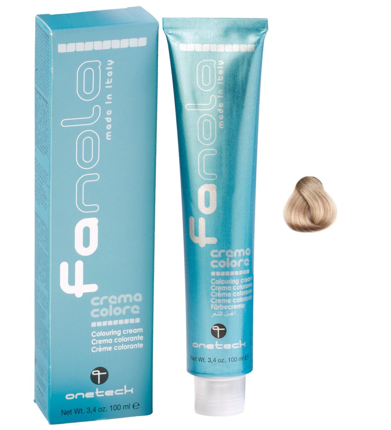 Fanola Crema Colore 12.2 Super Blond Platinum Perl Extra - 100ml | International Shipping - Buy Online on GoSupps.com