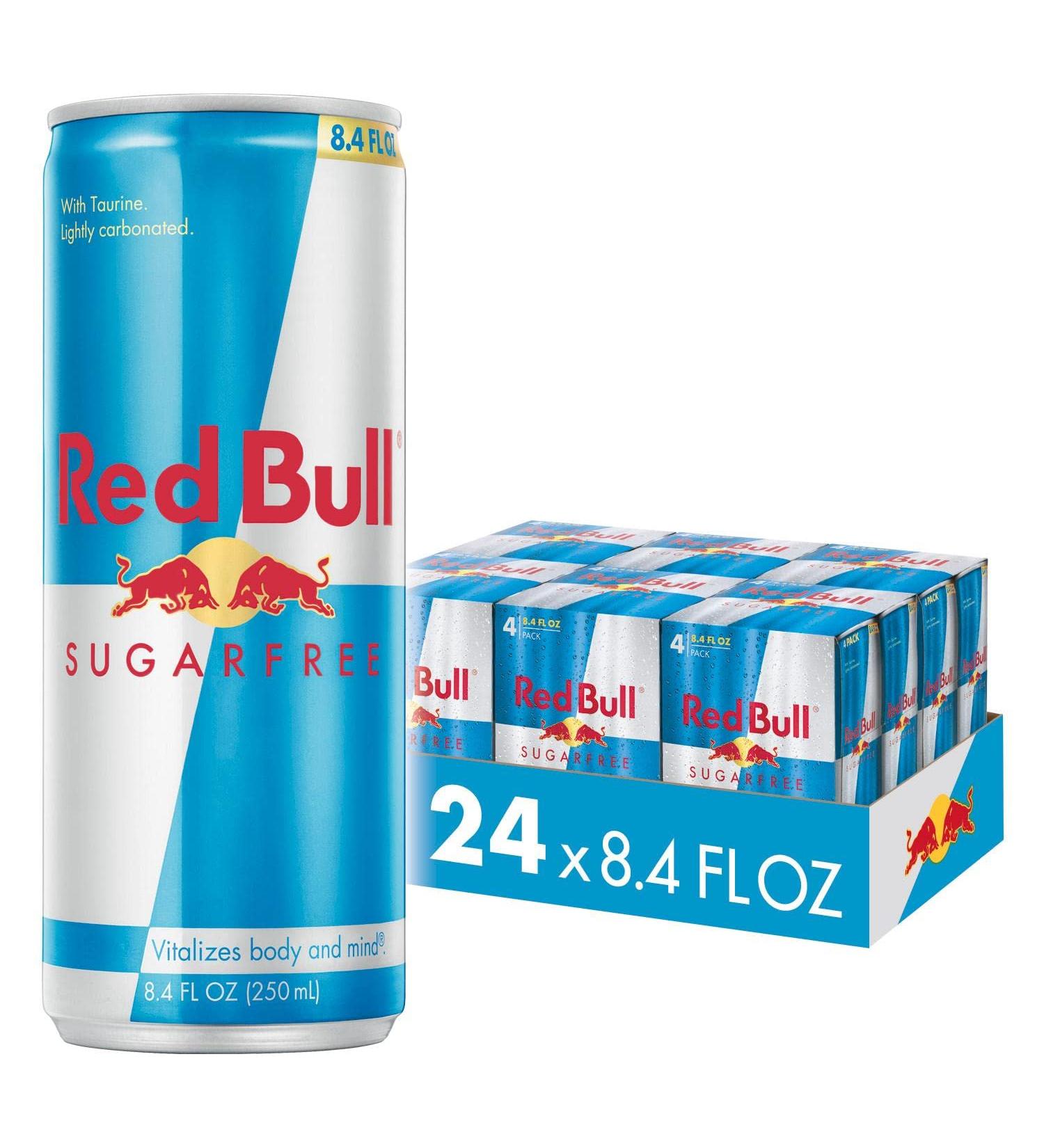 Red Bull Sugar Free Energy Drink 8.4 Fl Oz (Pack of 24) - Buy Online - Buy Online on GoSupps.com