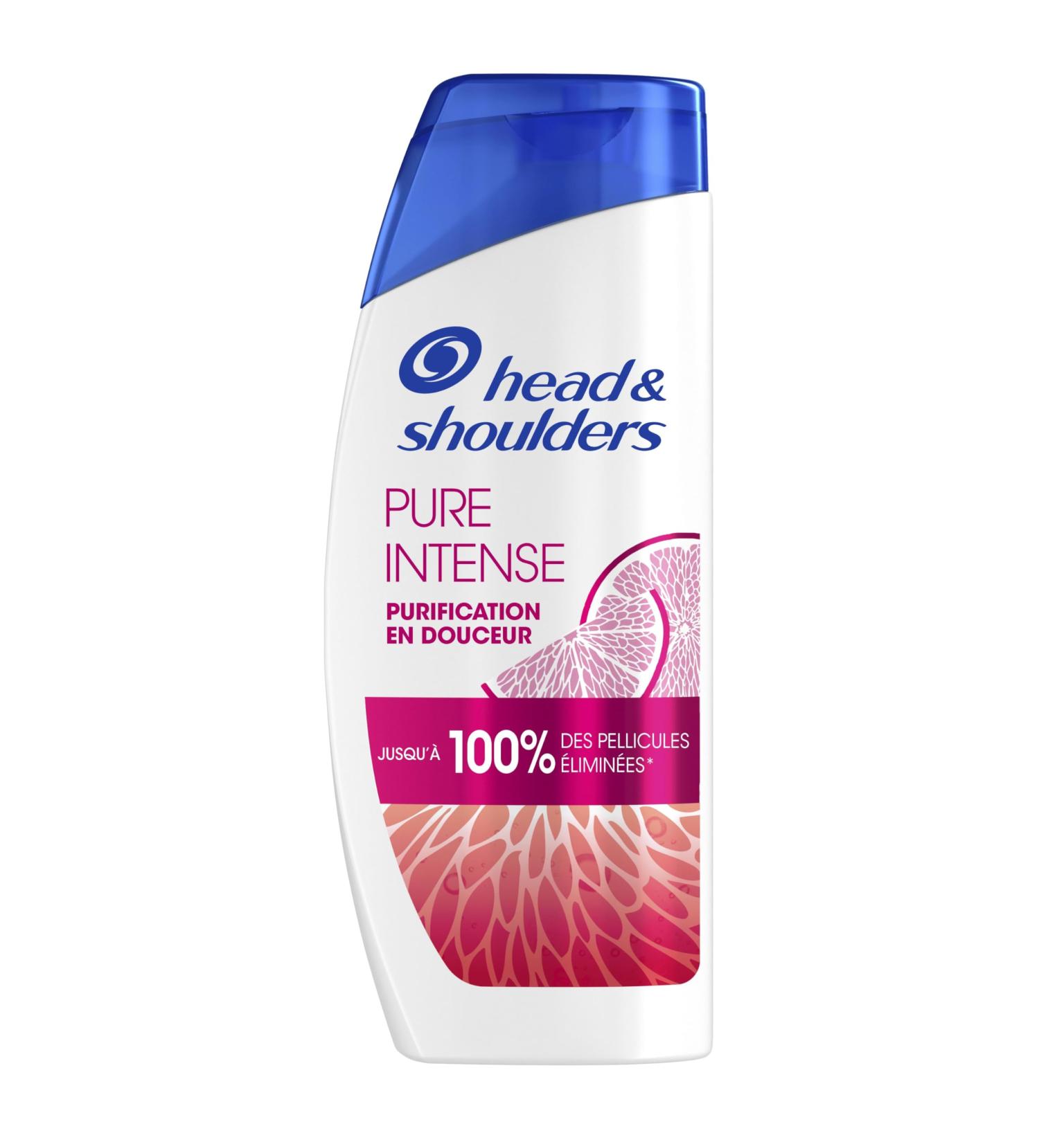 Head & Shoulders Pure Intense Gentle Purification Anti-Dandruff Shampoo - Citrus - Up to 100% Dandruff Removal - 625 ml - Buy Online on GoSupps.com