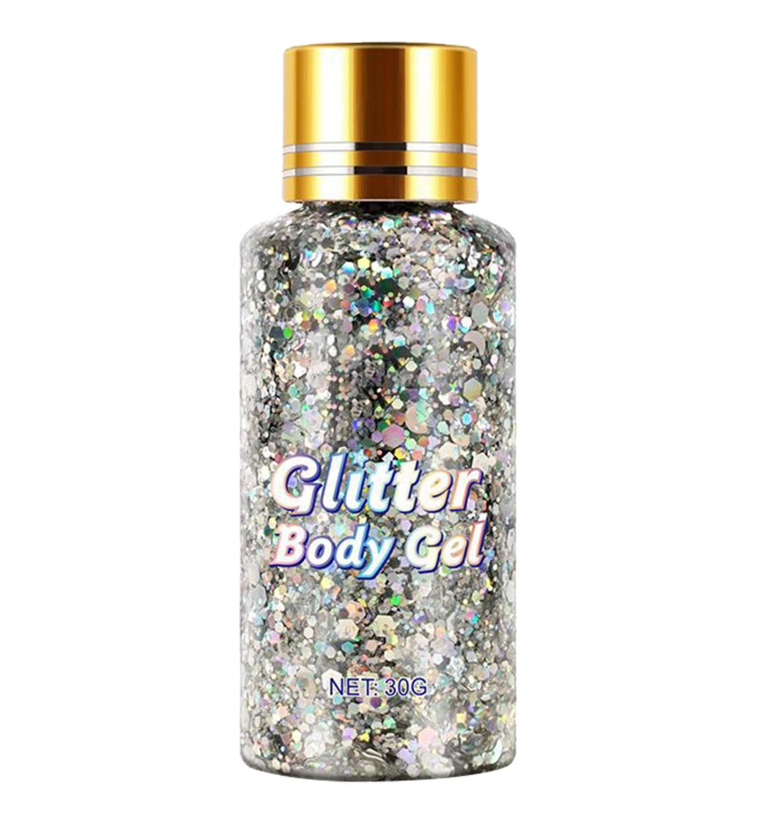  YUAB YUAB Shimmering Body Gel Self-Adhesive Glow Paint Gel Art Makeup for Body Face and Hair Holographic Cosmetic Grade Bag Pouch - Buy Online on GoSupps.com