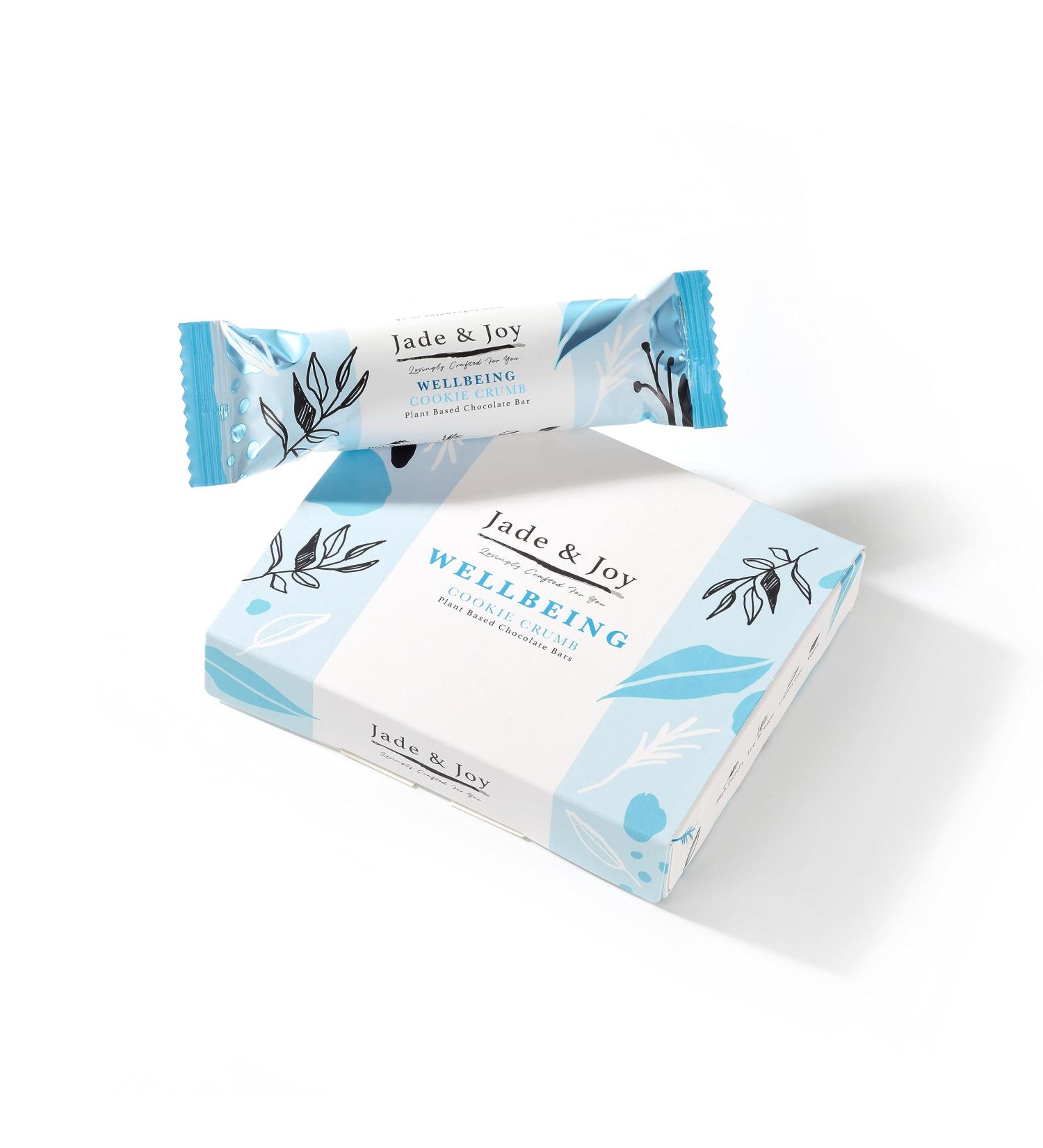 Jade & Joy Wellbeing Cookie Crumb - Low Calories High in Protein and Fibre Low in Sugar Gluten and Dairy Free - 3 x 44g (Cookie Crumb) - Buy Online on GoSupps.com