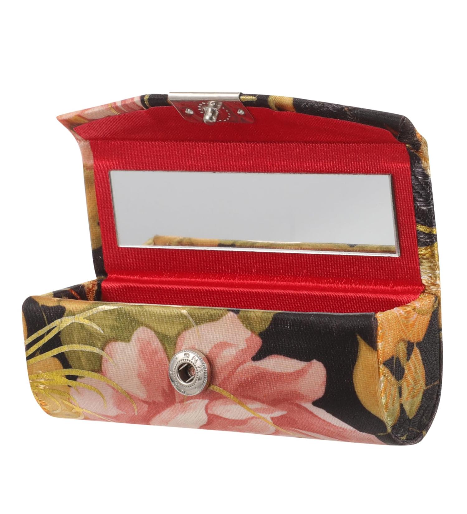  Beatifufu Elegant Chinese Lip Box Practical Makeup Organizer for Travel and Special Events - Buy Online on GoSupps.com