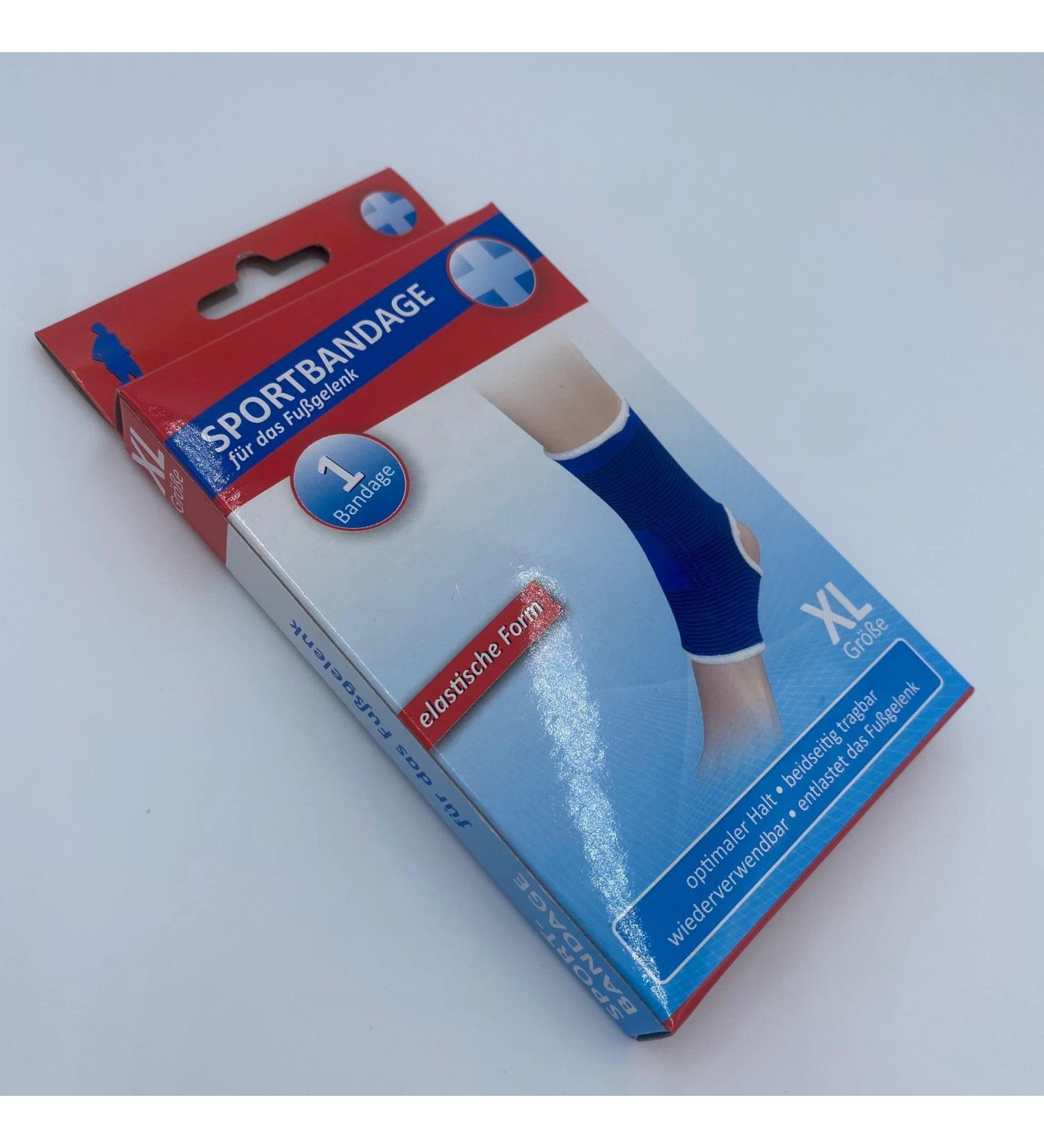 Orthomed sports bandage for the ankle elastic form reusable optimal hold can be worn on both sides (XL)