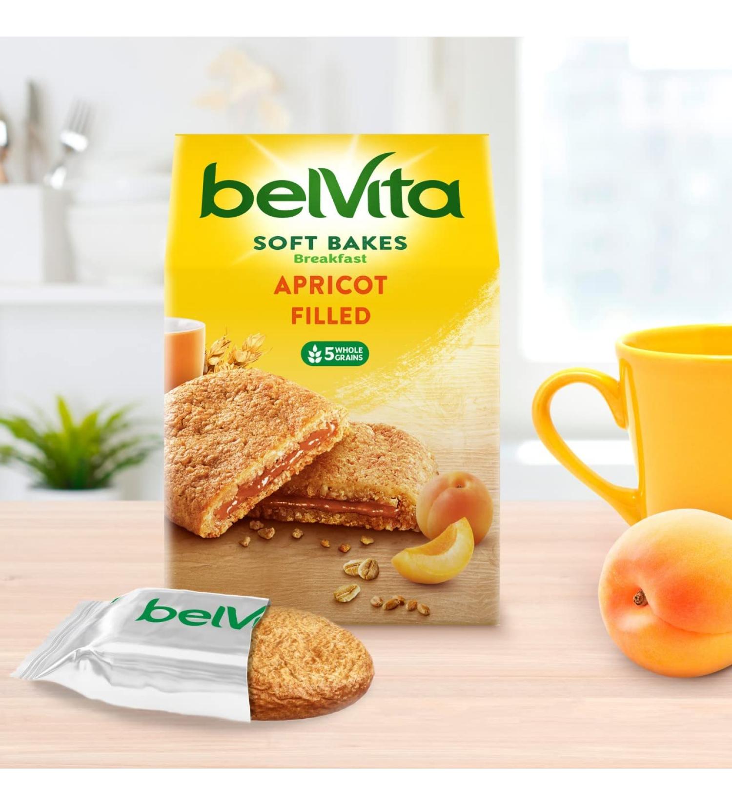 Belvita Sweet apricot cookies 250 g - Buy Online on GoSupps.com