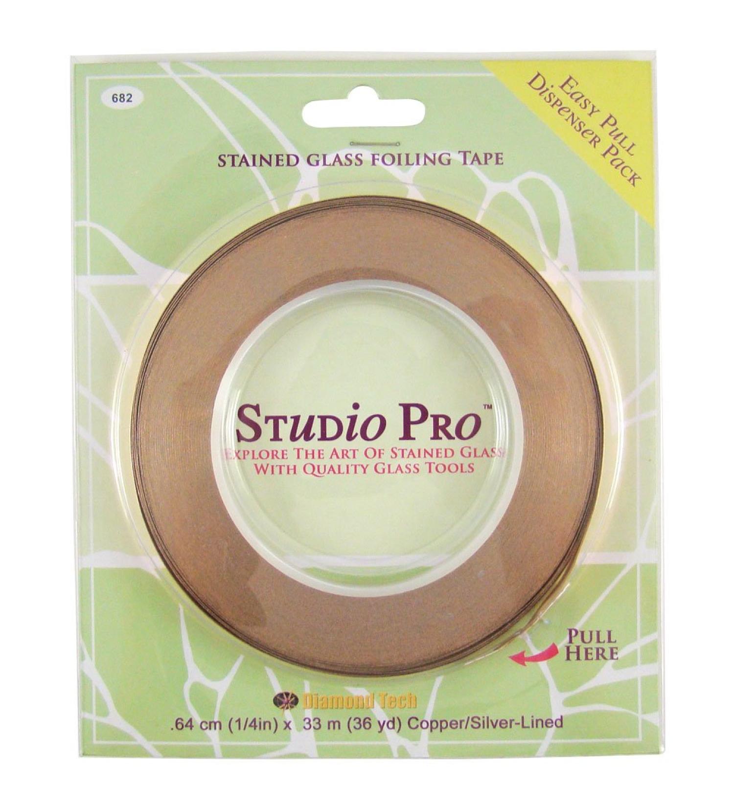 Studio Pro 1/4-Inch Silver Lined Copper Foil
