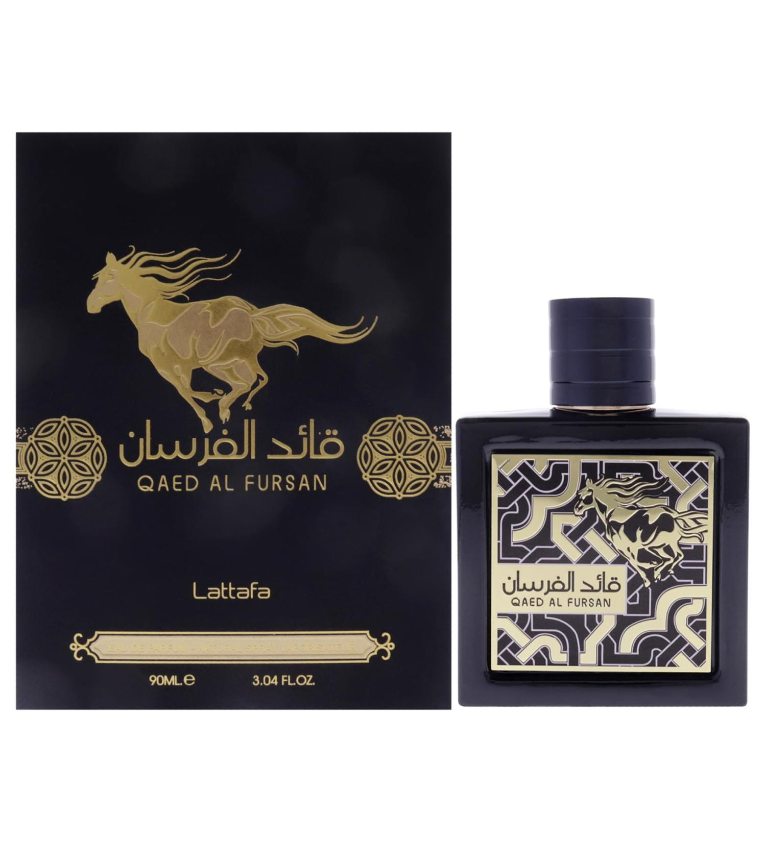 Lattafa Qaed Al Fursan for Men Eau de Parfum Spray 3.04 Ounce Qaed Al Fursan 3.04 Fl Oz (Pack of 1) - Buy Online on GoSupps.com