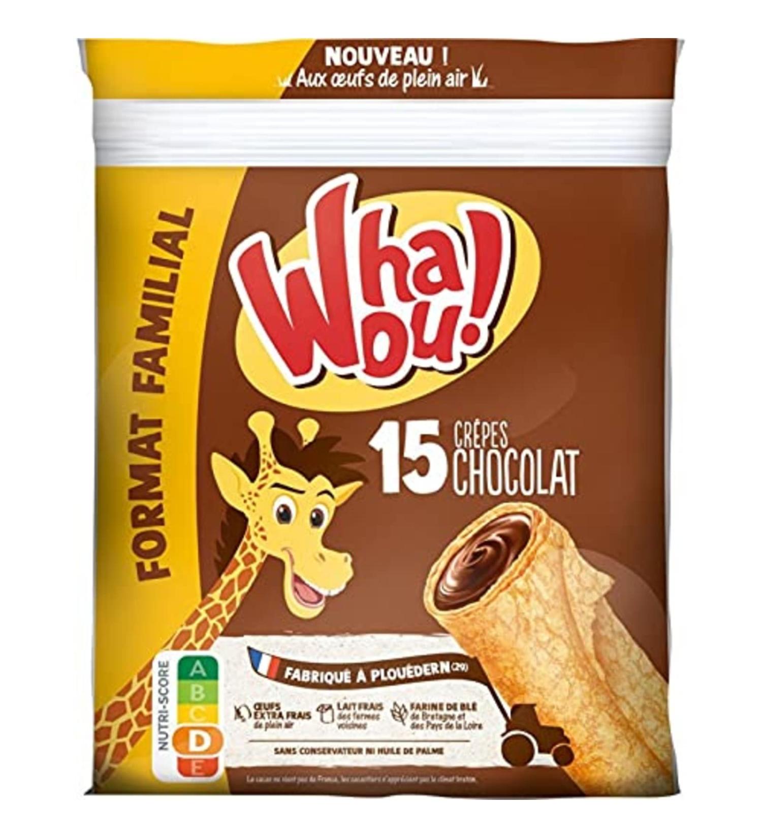 Wow! Chocolate Crepes - 15 crepes of 32 g