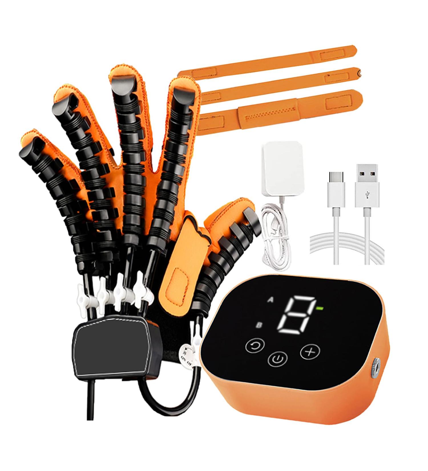 Hand Rehabilitation Robot Gloves Stroke Therapy Equipment Recovery Exercise Equipment for Arthritis Stroke Hemiplegia Patient Stroke Rehabilitation Aids left hand Large - Buy Online on GoSupps.com
