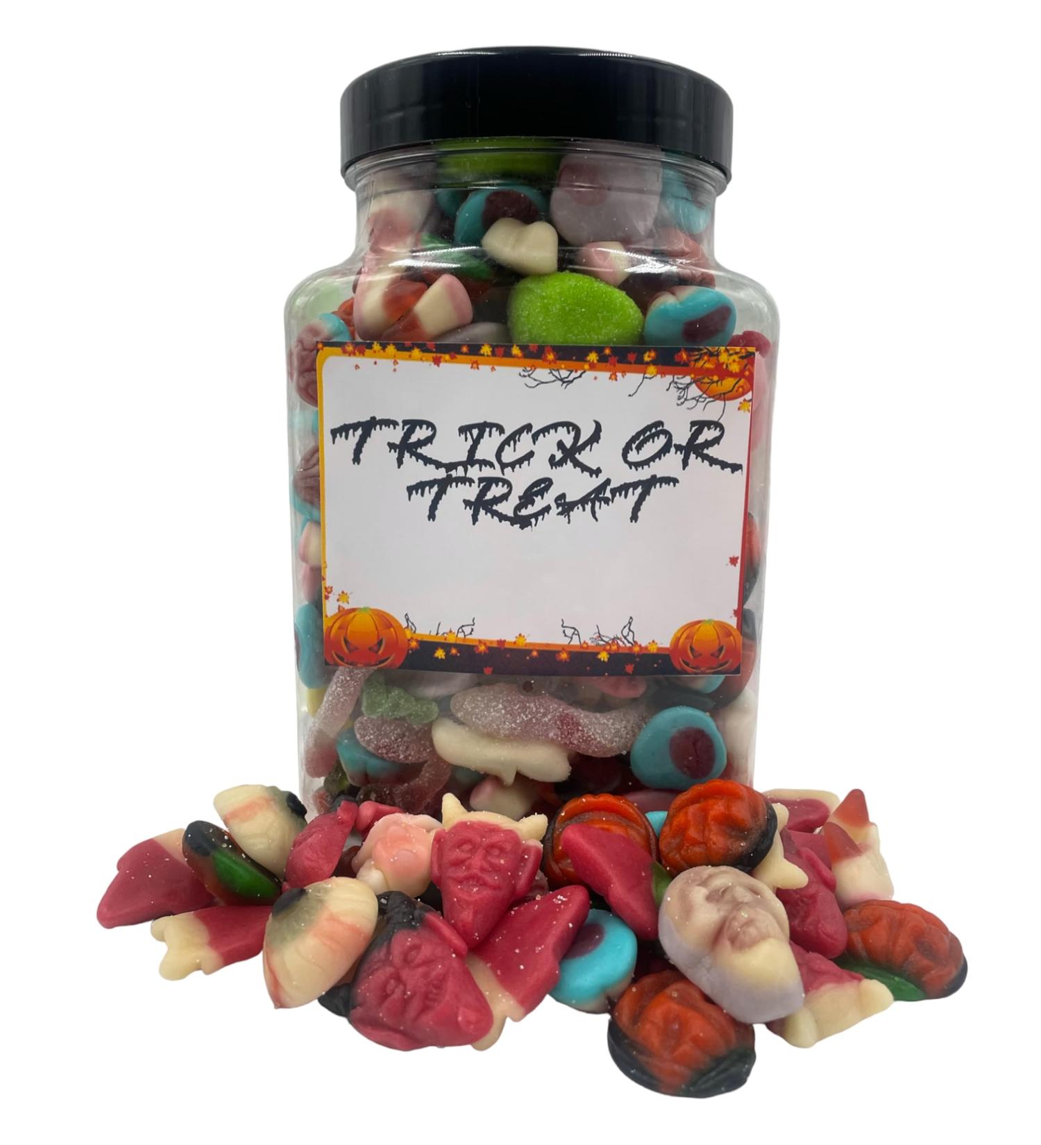 Halloween Pick & Mix Sweets 1.9kg Jar - Trick or Treat - Spooky Sweets - Buy Online on GoSupps.com