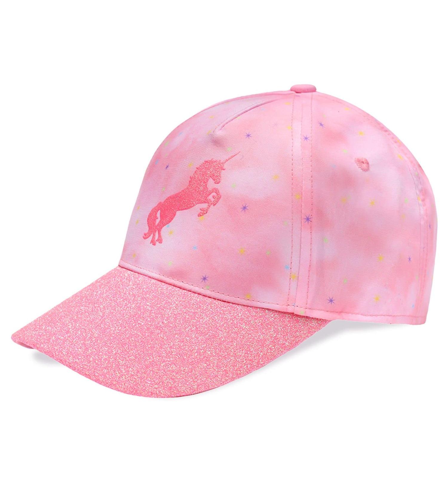 Accsa Girls Tie-Dye Unicorn Baseball Cap - Adjustable Kids Hat in Multicoloured Pink - Buy Online on GoSupps.com