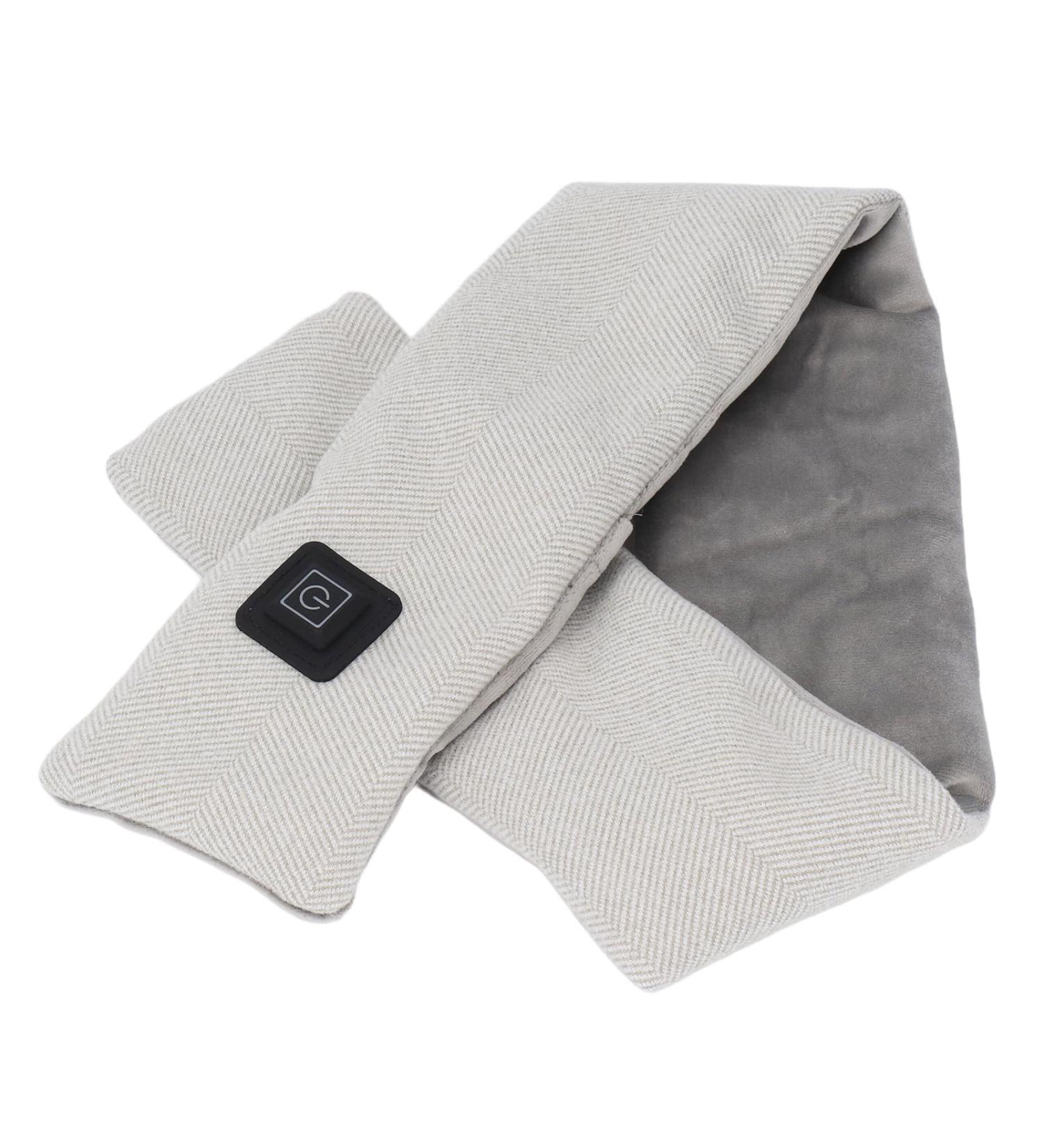 Electric Neck Heating Scarf - Graphene Heated USB Washable 3 Temperature Levels for Ultimate Comfort - Buy Online on GoSupps.com