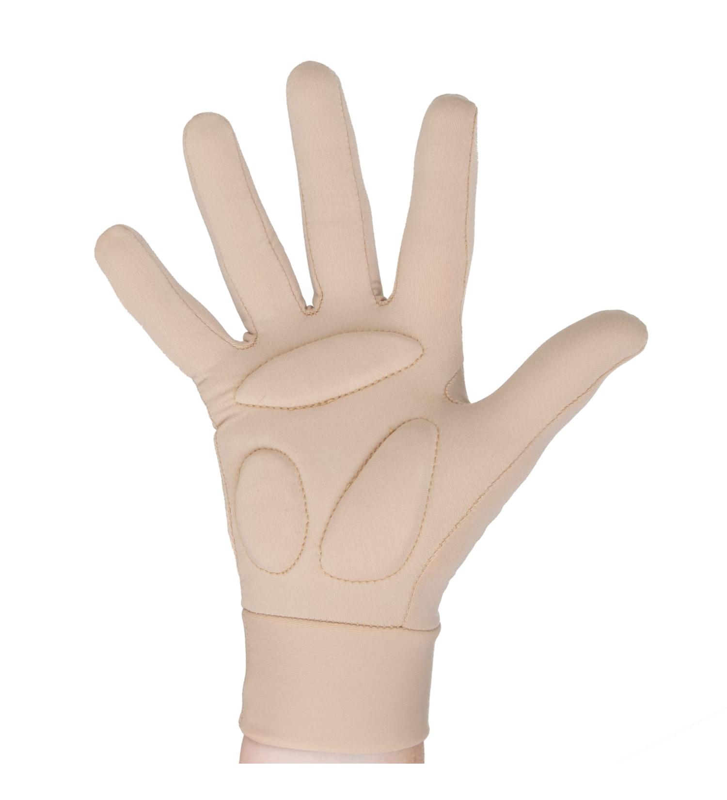 Padded Skating Gloves for Youth - Warm Protection for Ice Skating, Figure Skating, Dance & Roller Skating - Tan - Medium/Large - Buy Online on GoSupps.com