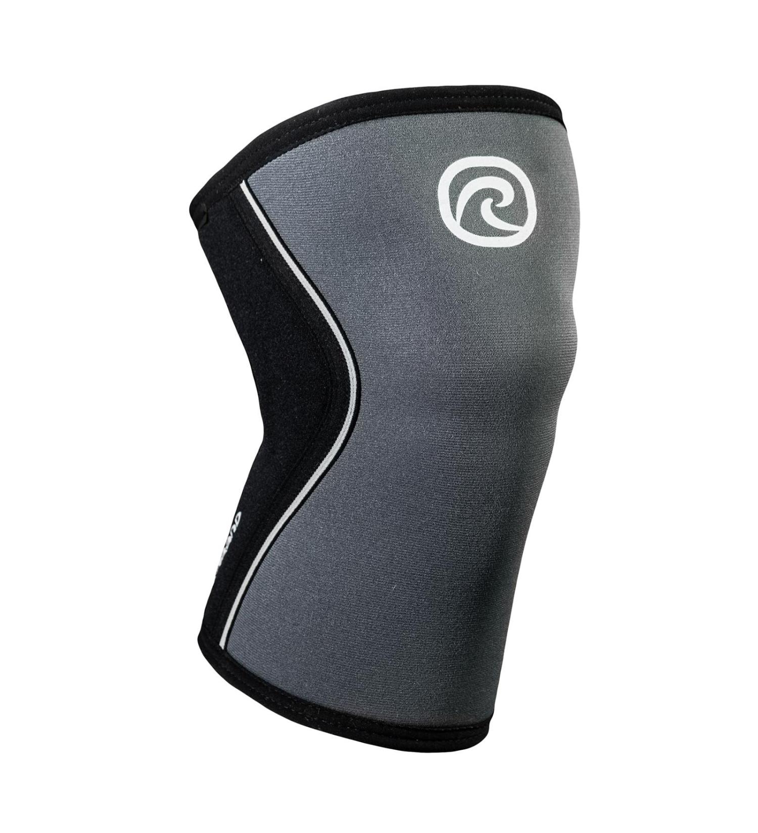 Rehband Kniebandage 7mm Neopren f r Kraftsport & Fitness Flexible rutschfeste Kniebandage f r M nner & Frauen in Stahlgrau 1 St ck XL Internationaler Versand verf gbar - Buy Online on GoSupps.com