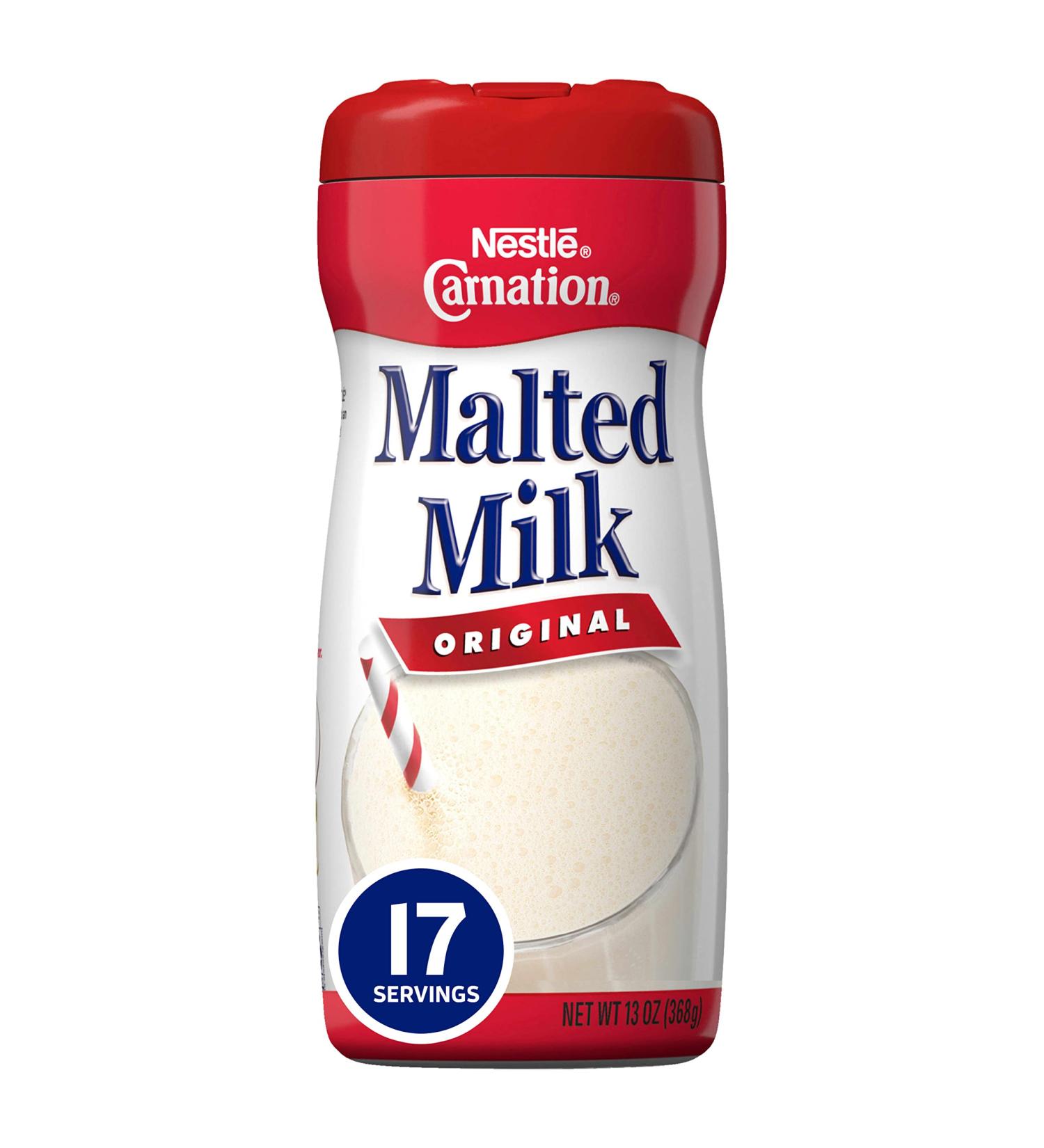 Nestle Carnation Original Malted Milk Powder Mix 13 OZ - 1 Canister Pack - Buy Online on GoSupps.com