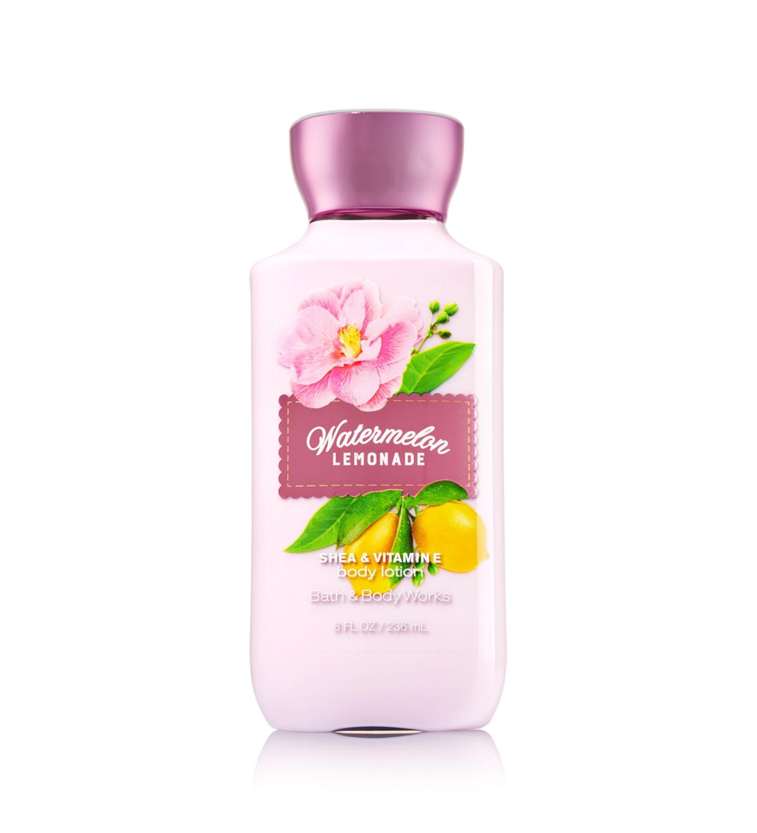 Bath & Body Works Shea & Vitamin E Lotion Watermelon Lemonade 8oz