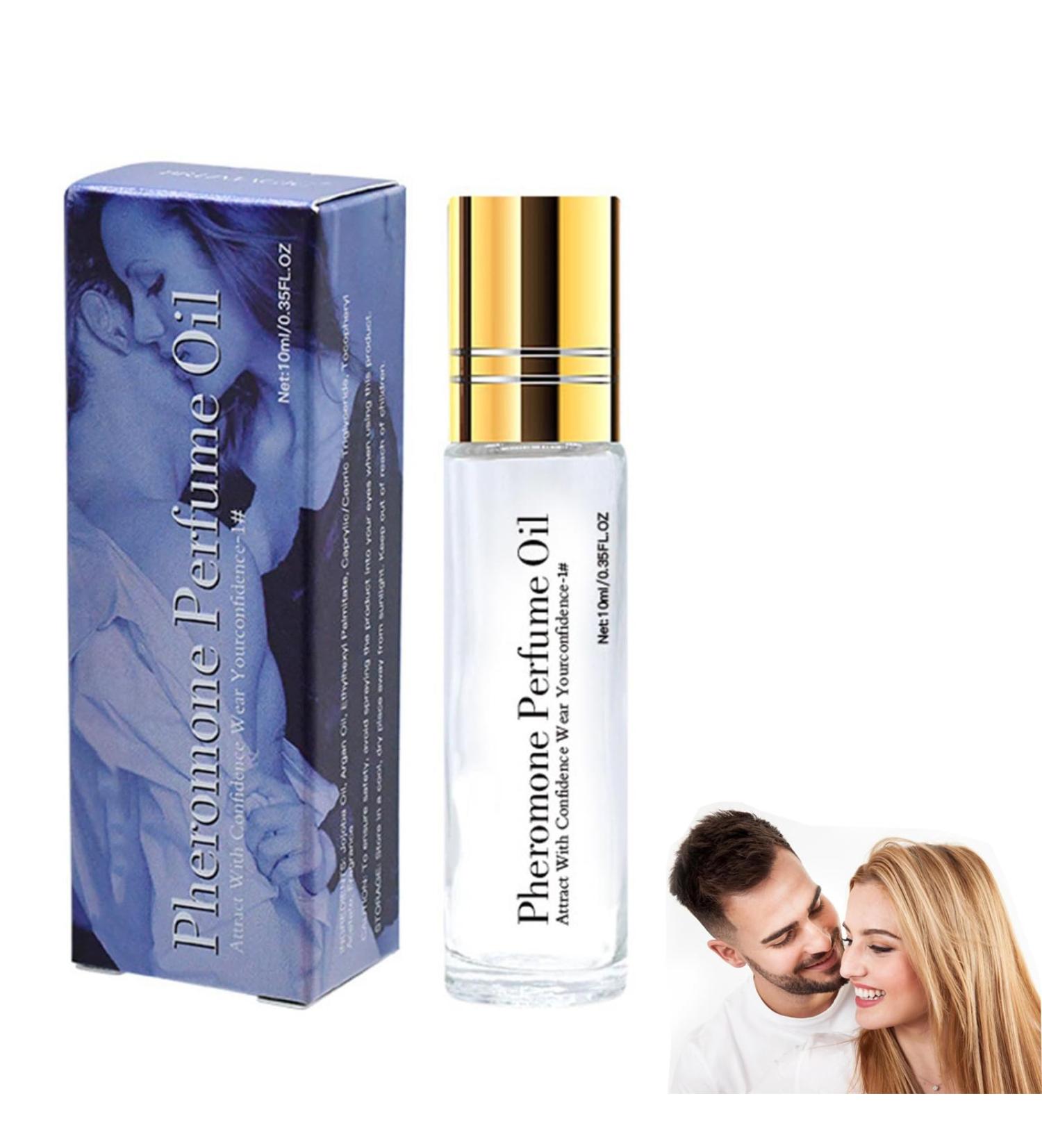 Roll-On Pheromone Perfume for Women Travel Perfume Long-Lasting Pheromone-Infused Essential Oil Cologne for Women Men Enhance Charm & Confidence (A) - Buy Online on GoSupps.com